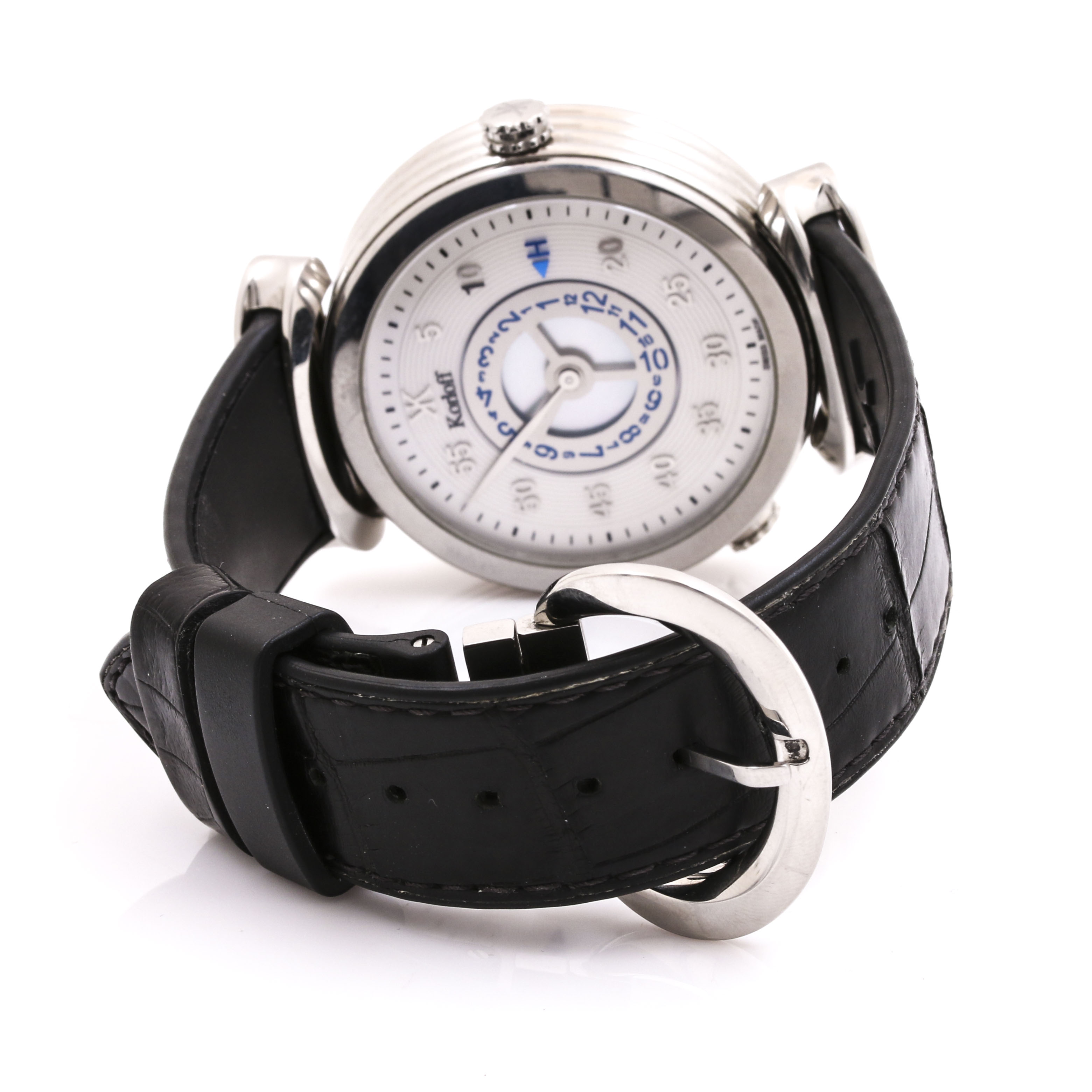 Korloff "Odyssey" Dual Dial Reversible Watch