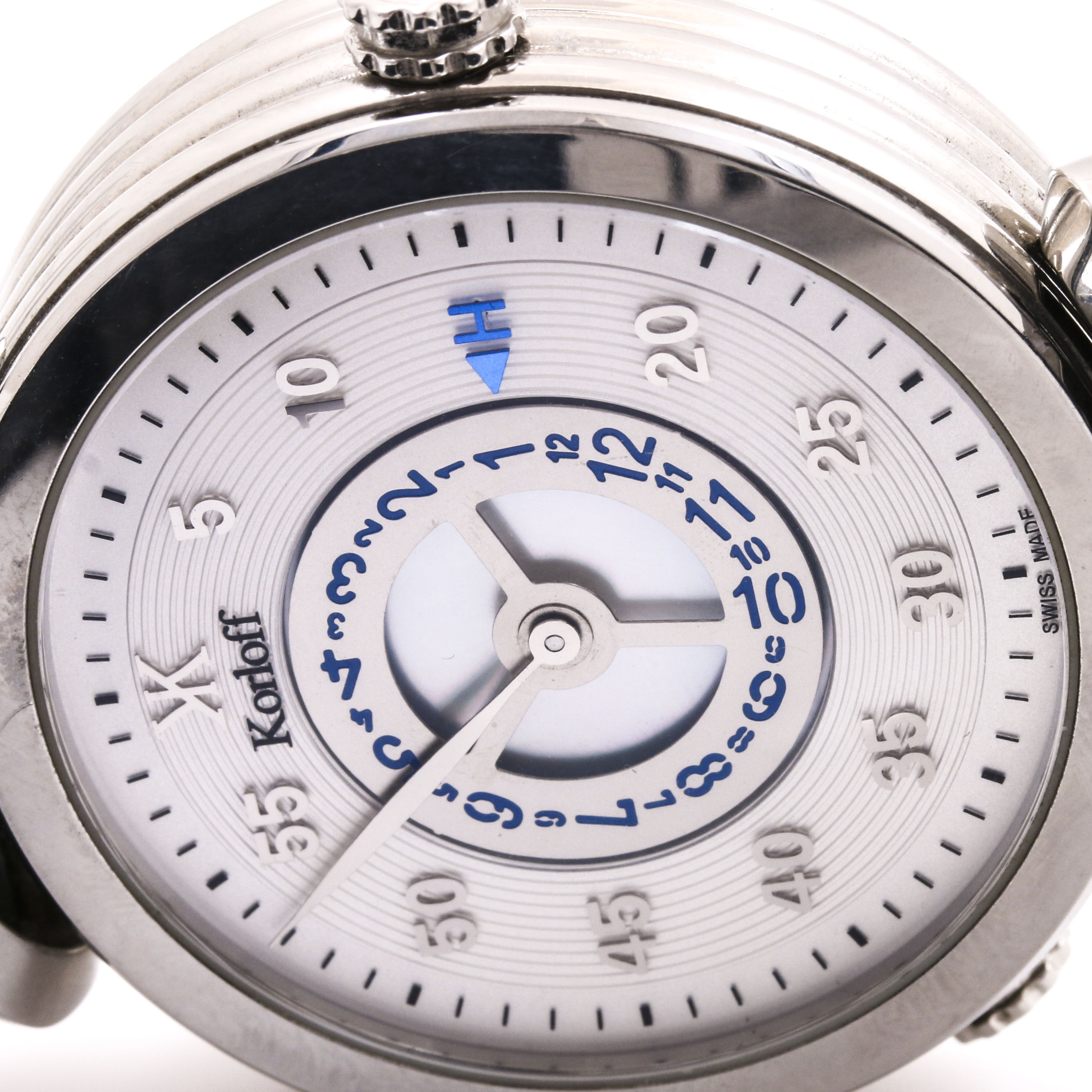 Korloff "Odyssey" Dual Dial Reversible Watch