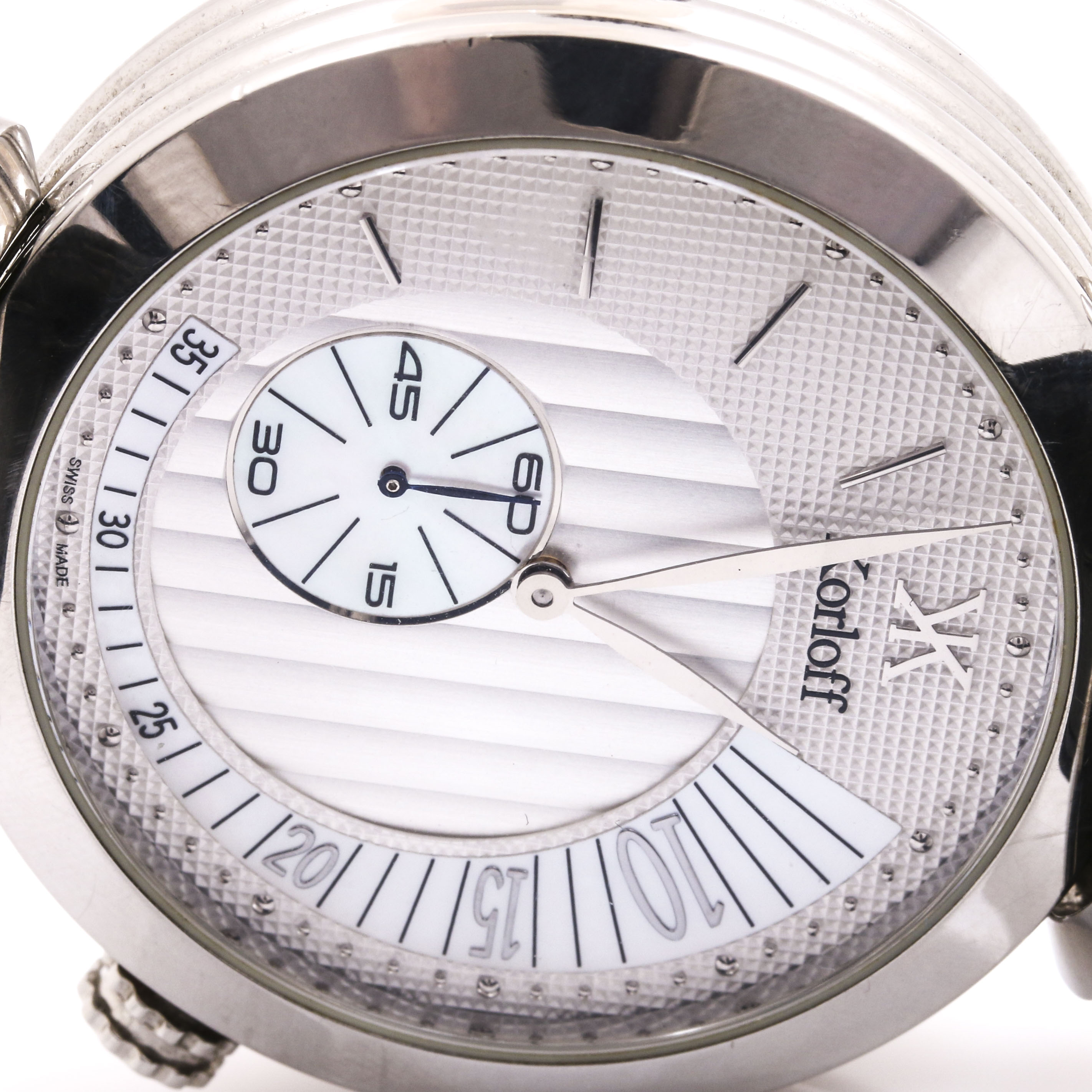 Korloff "Odyssey" Dual Dial Reversible Watch