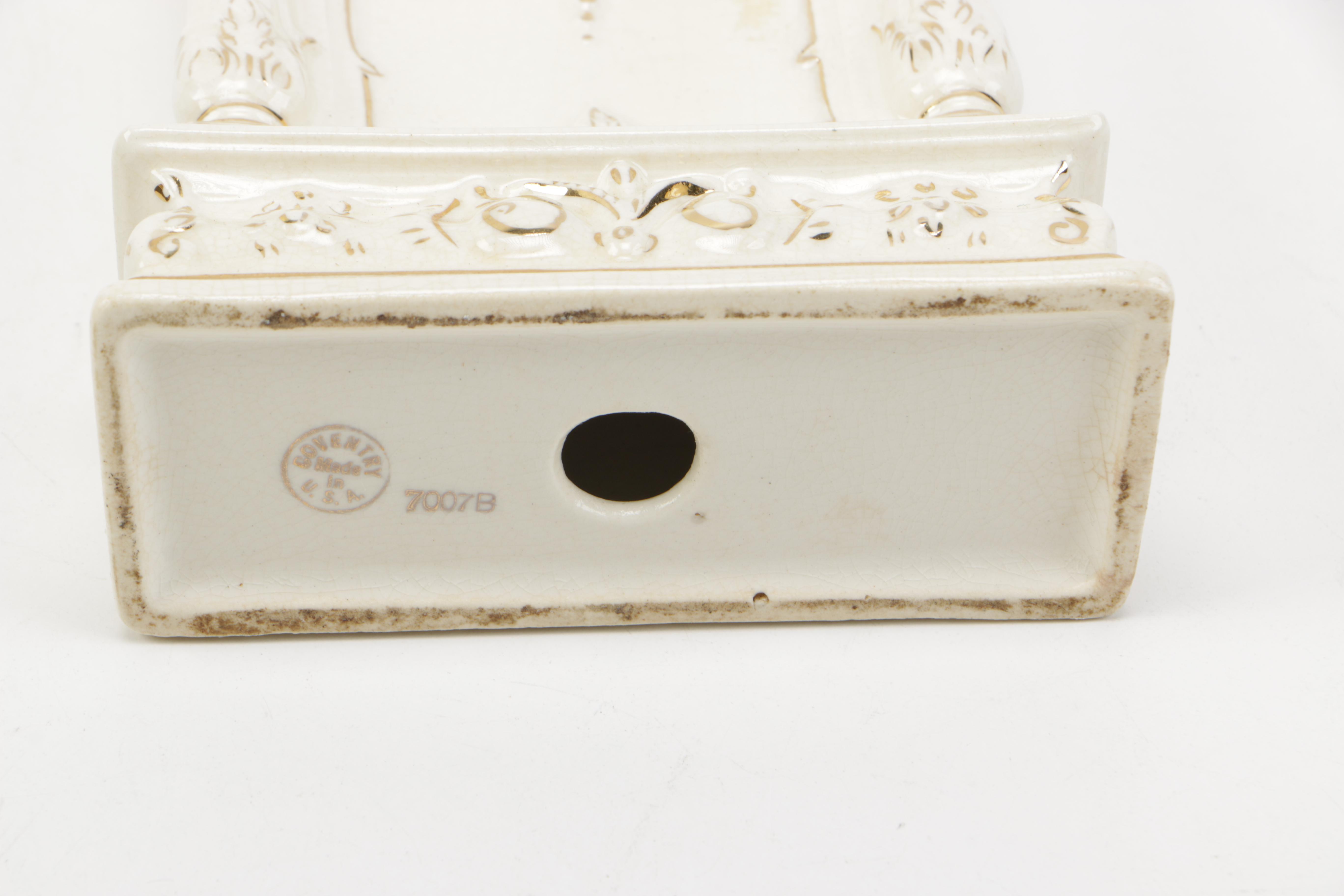 Vintage Coventry Table Clock and Barometer