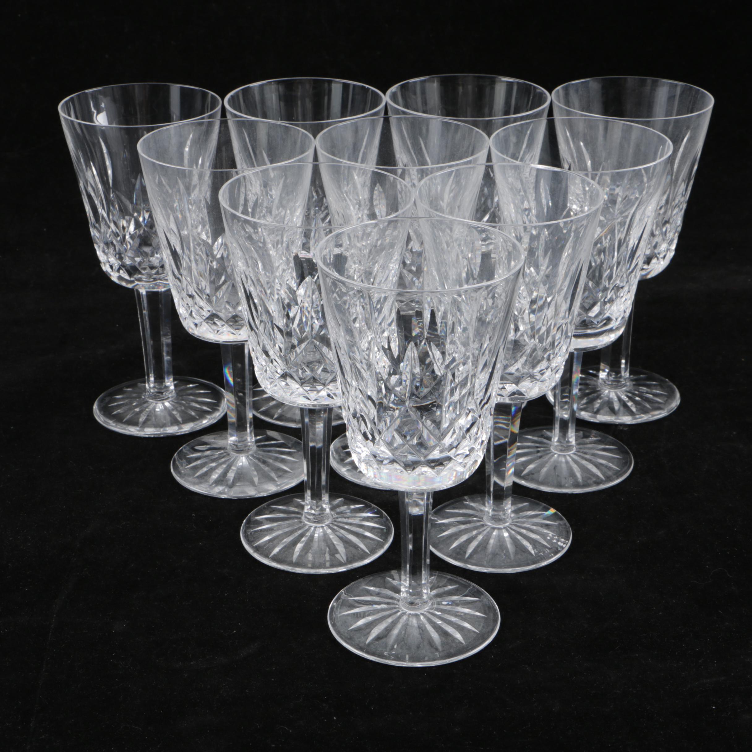 Waterford Crystal "Lismore" Goblets