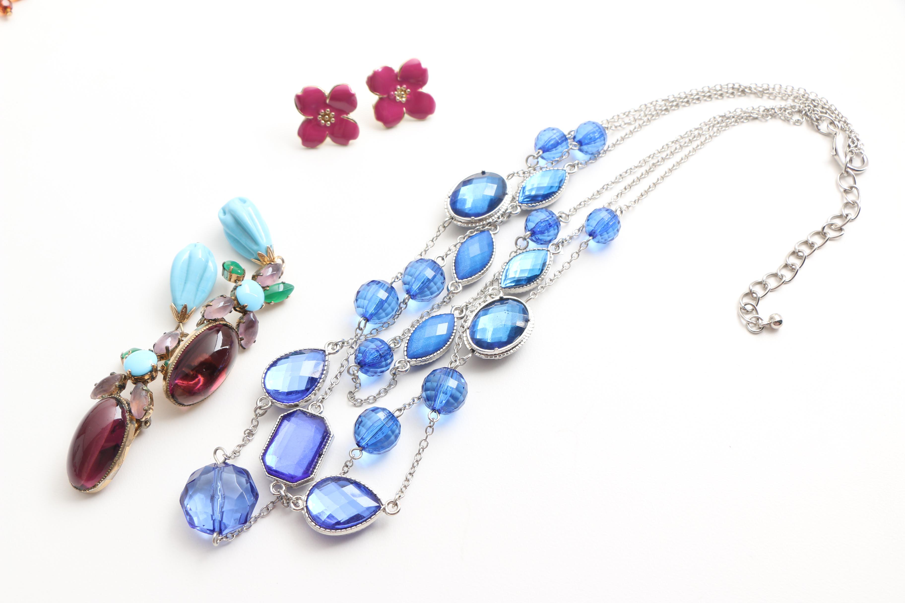 Colorful Costume Jewelry