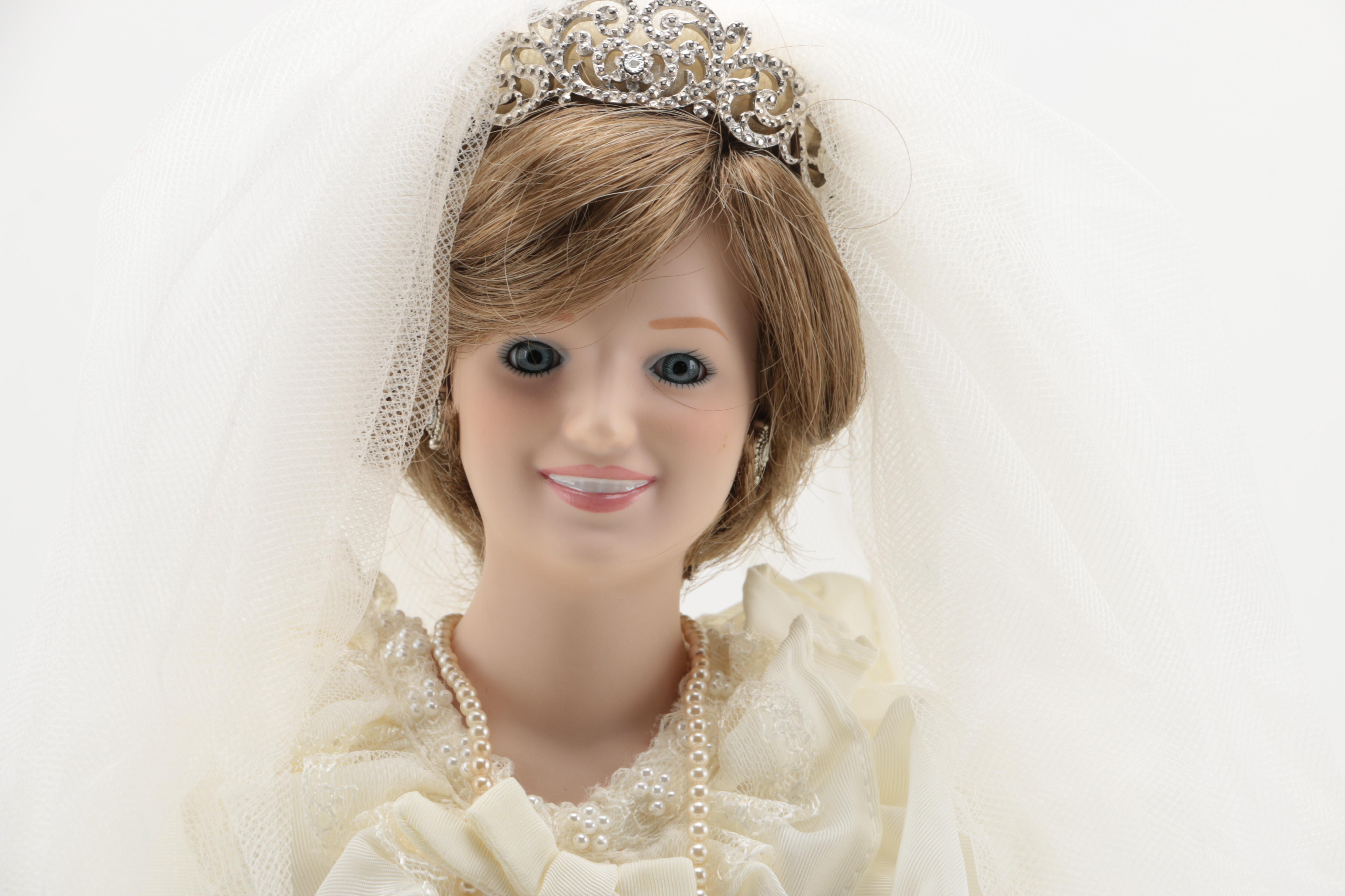 Princess Diana and Prince Charles Dolls by the Danbury Mint