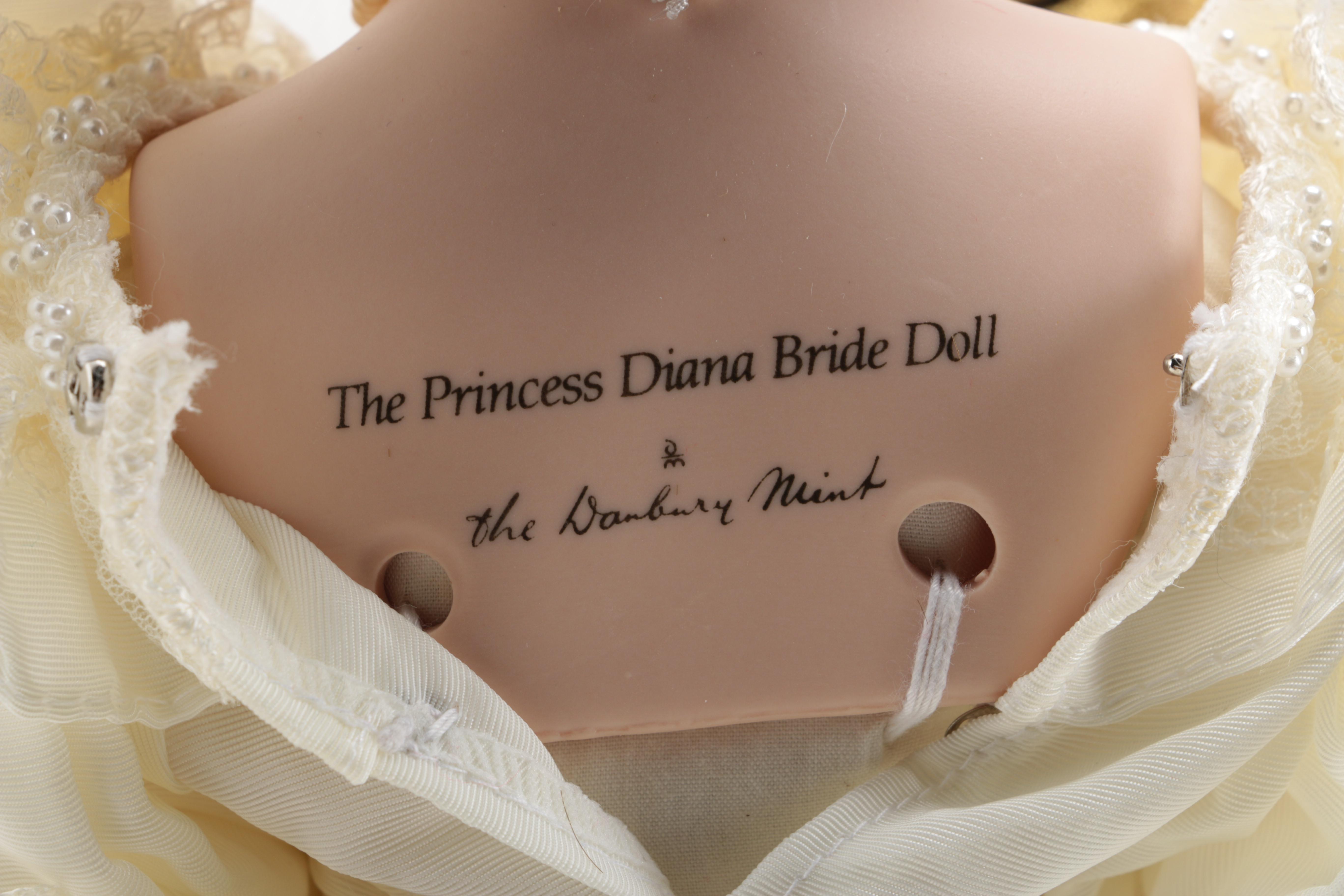 Princess Diana and Prince Charles Dolls by the Danbury Mint