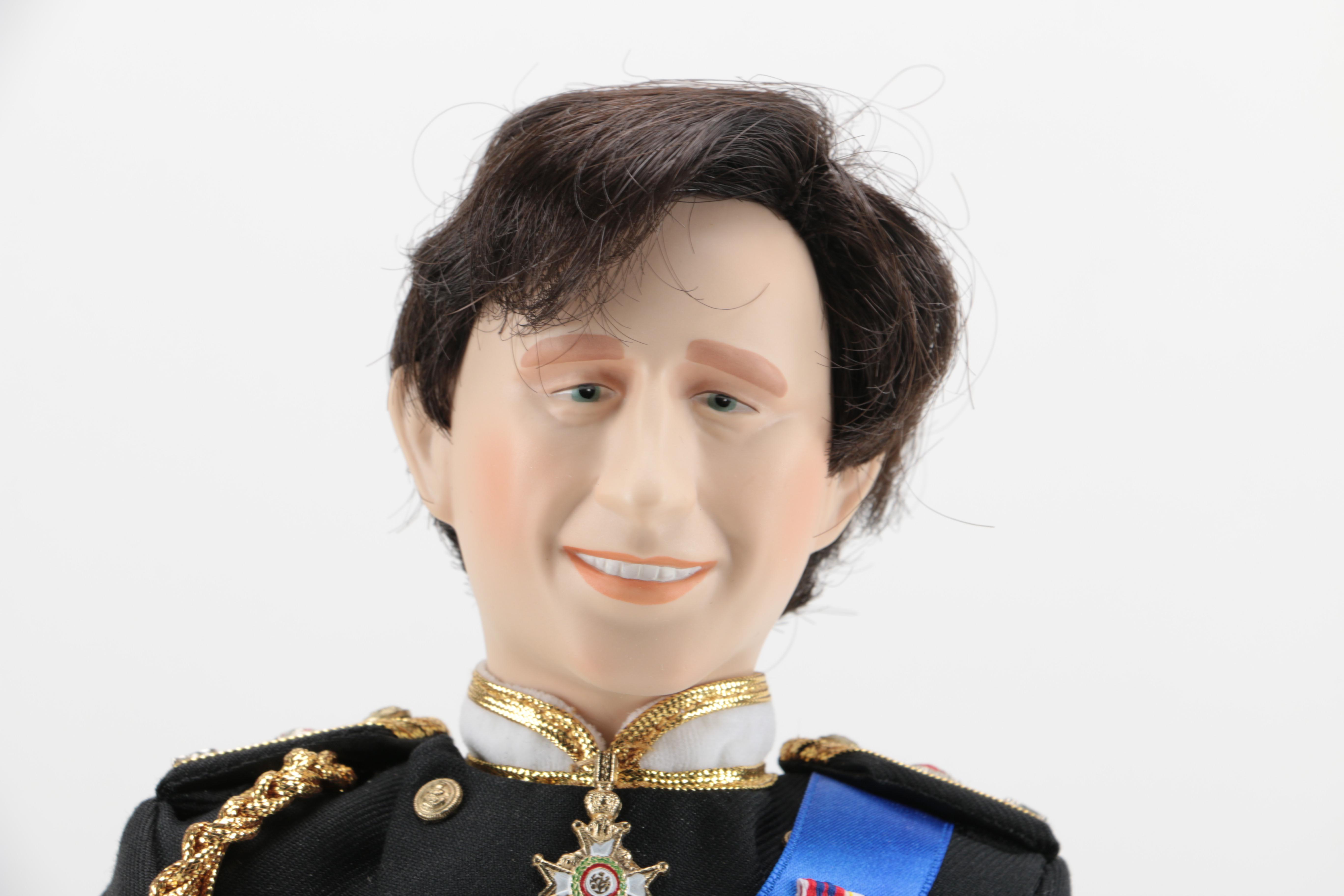 Princess Diana and Prince Charles Dolls by the Danbury Mint