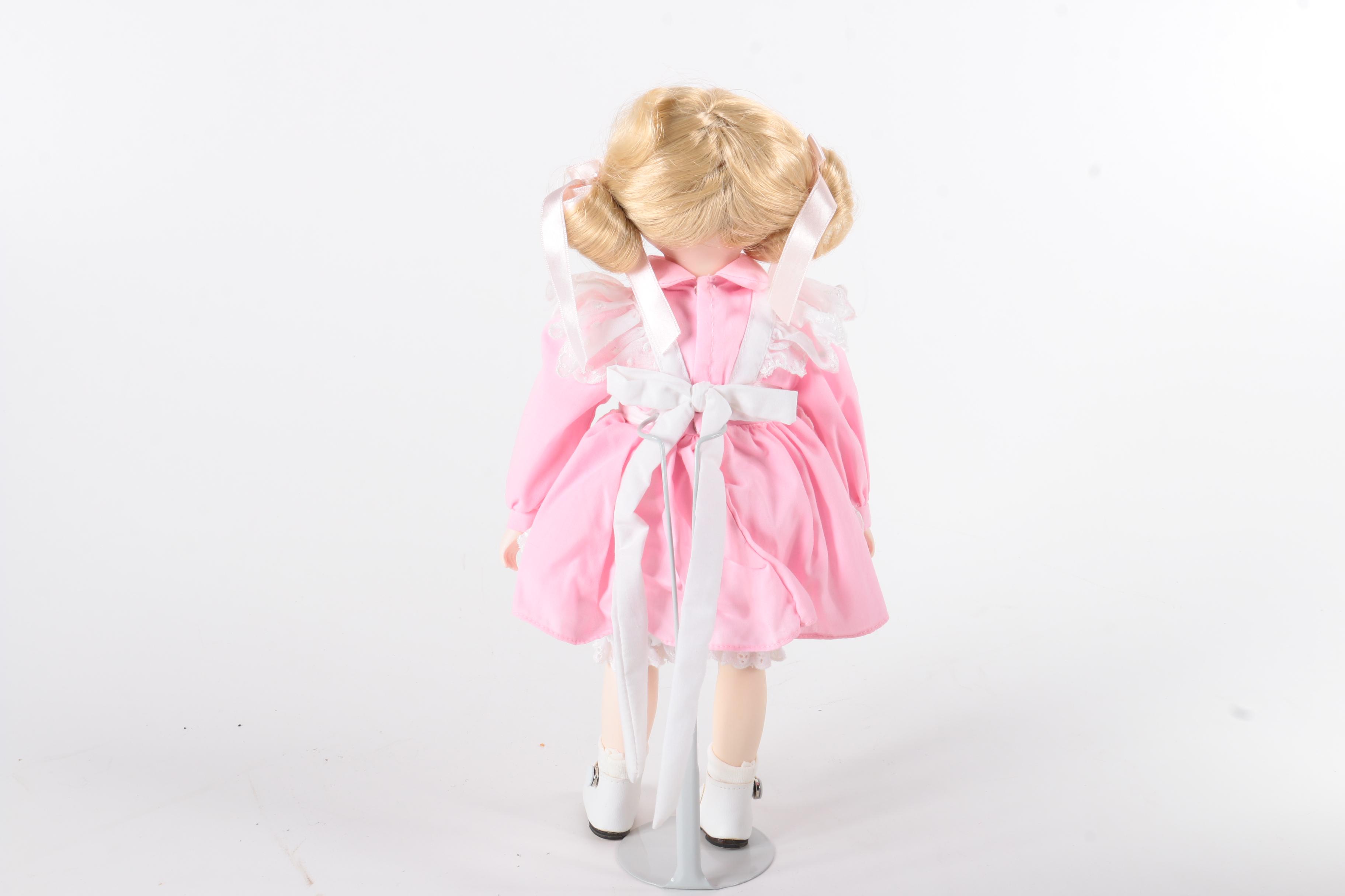 Collection of Porcelain and Plastic Dolls