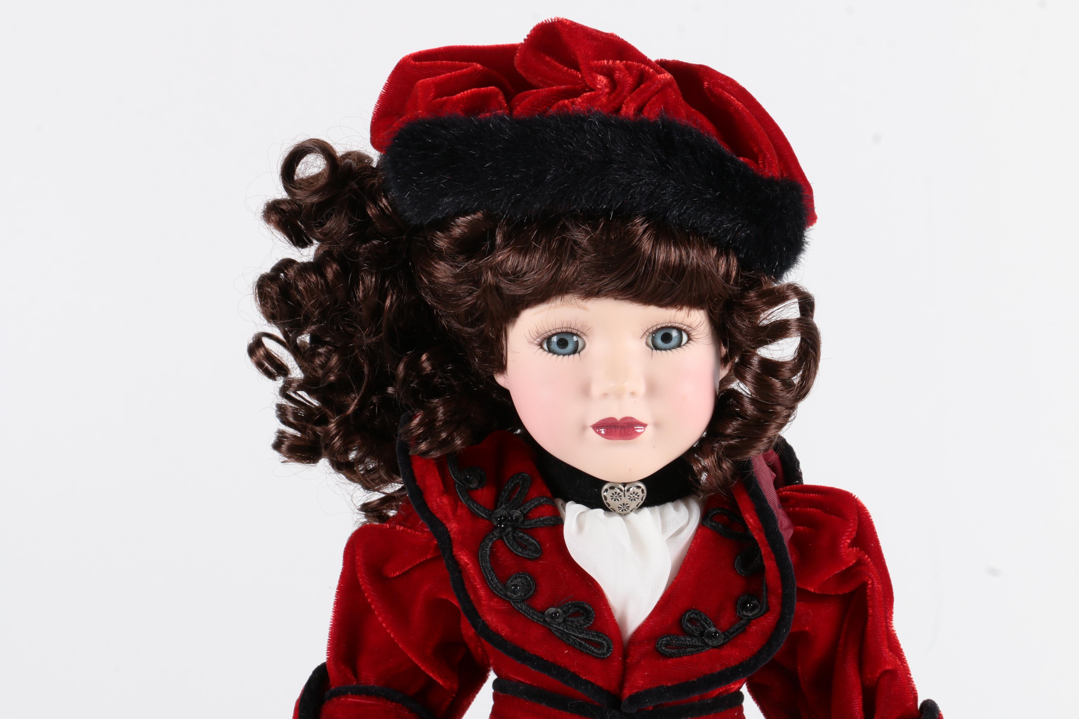 Collection of Porcelain and Plastic Dolls