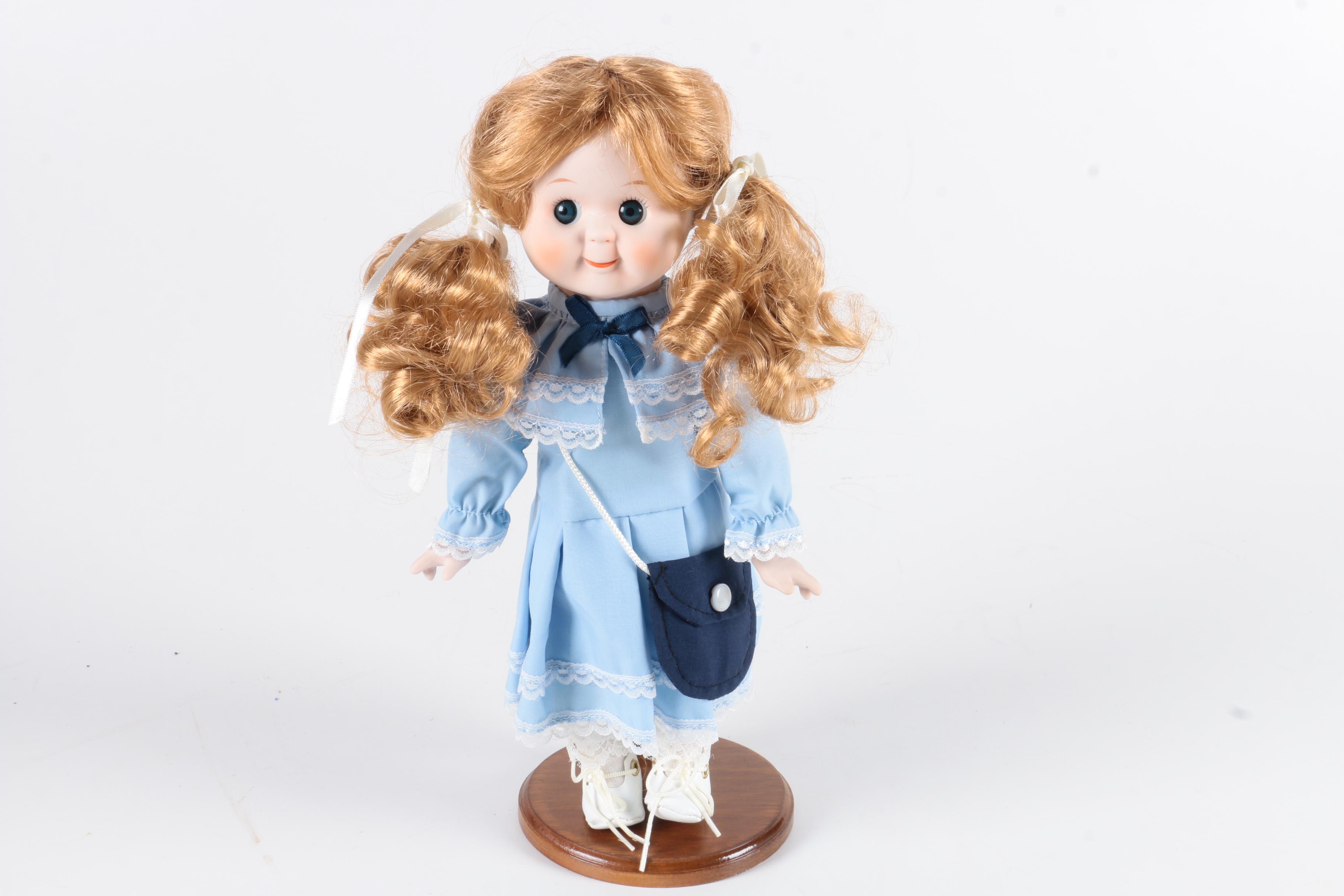 Collection of Porcelain and Plastic Dolls