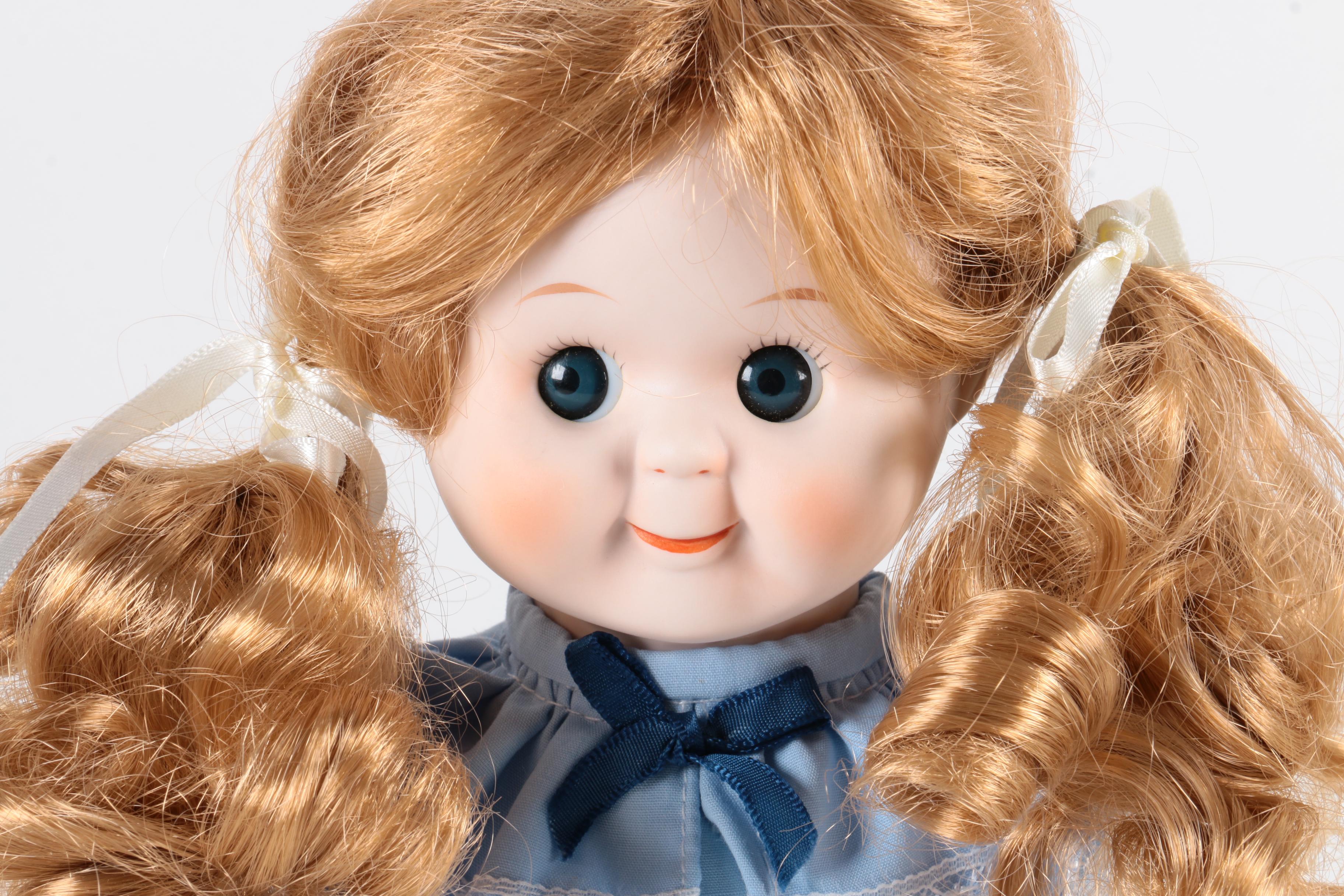 Collection of Porcelain and Plastic Dolls