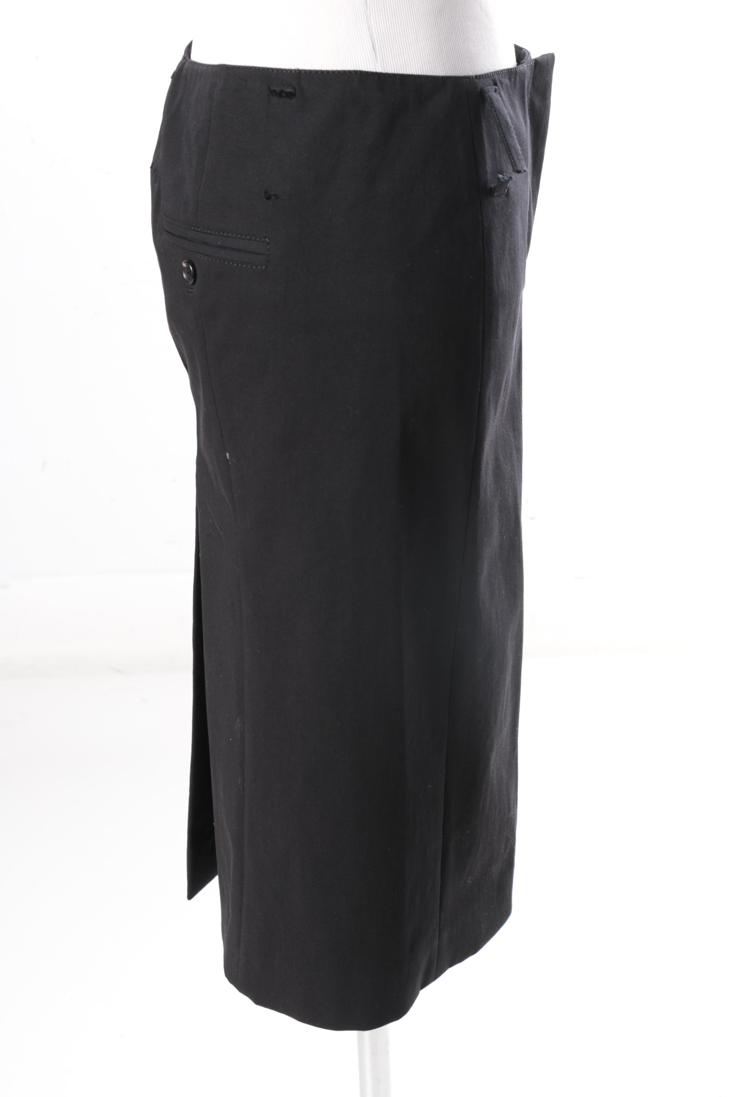 Prada Black Skirt and Pants