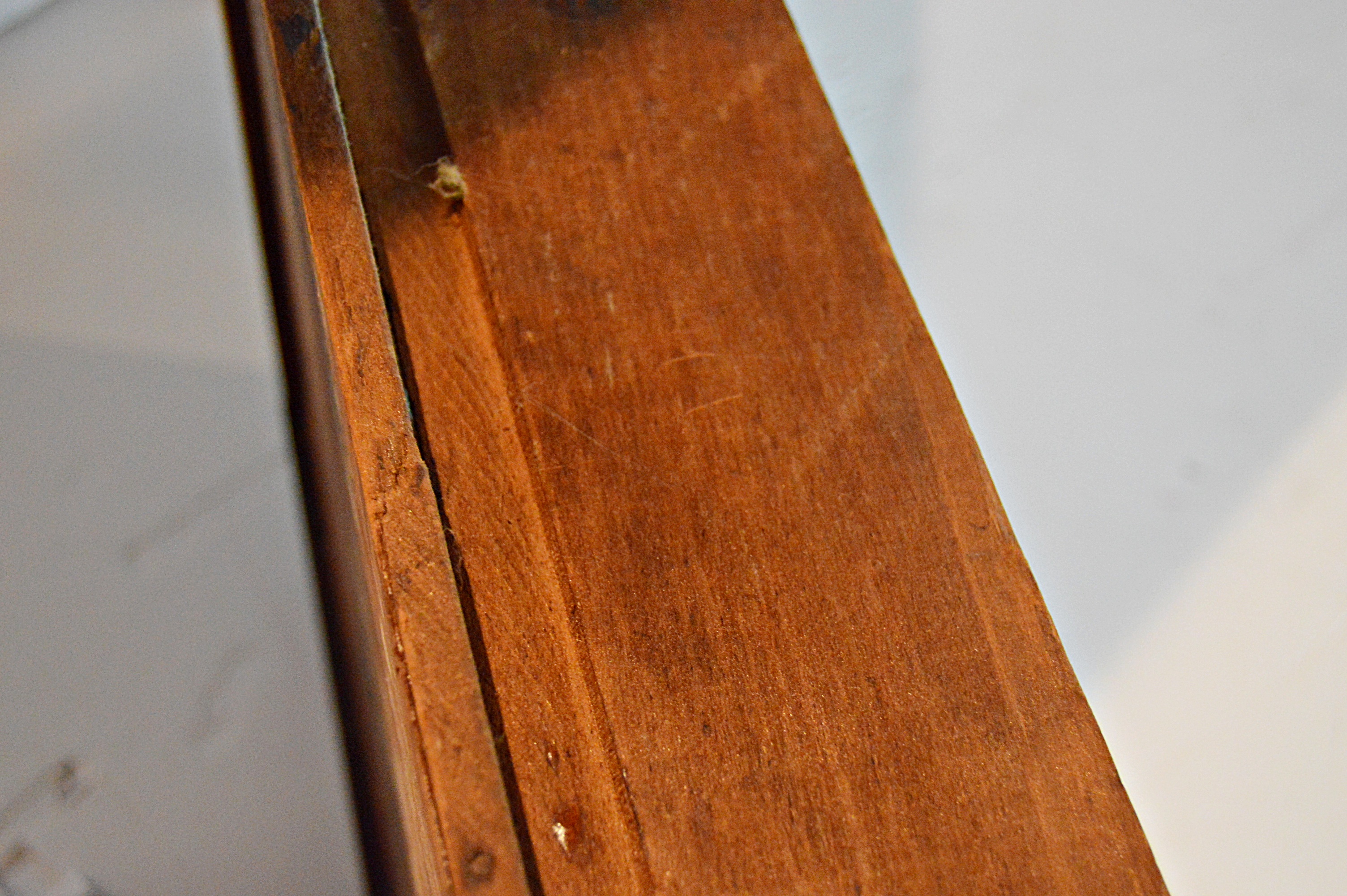 Antique Walnut Plantation Desk in a Petite Size