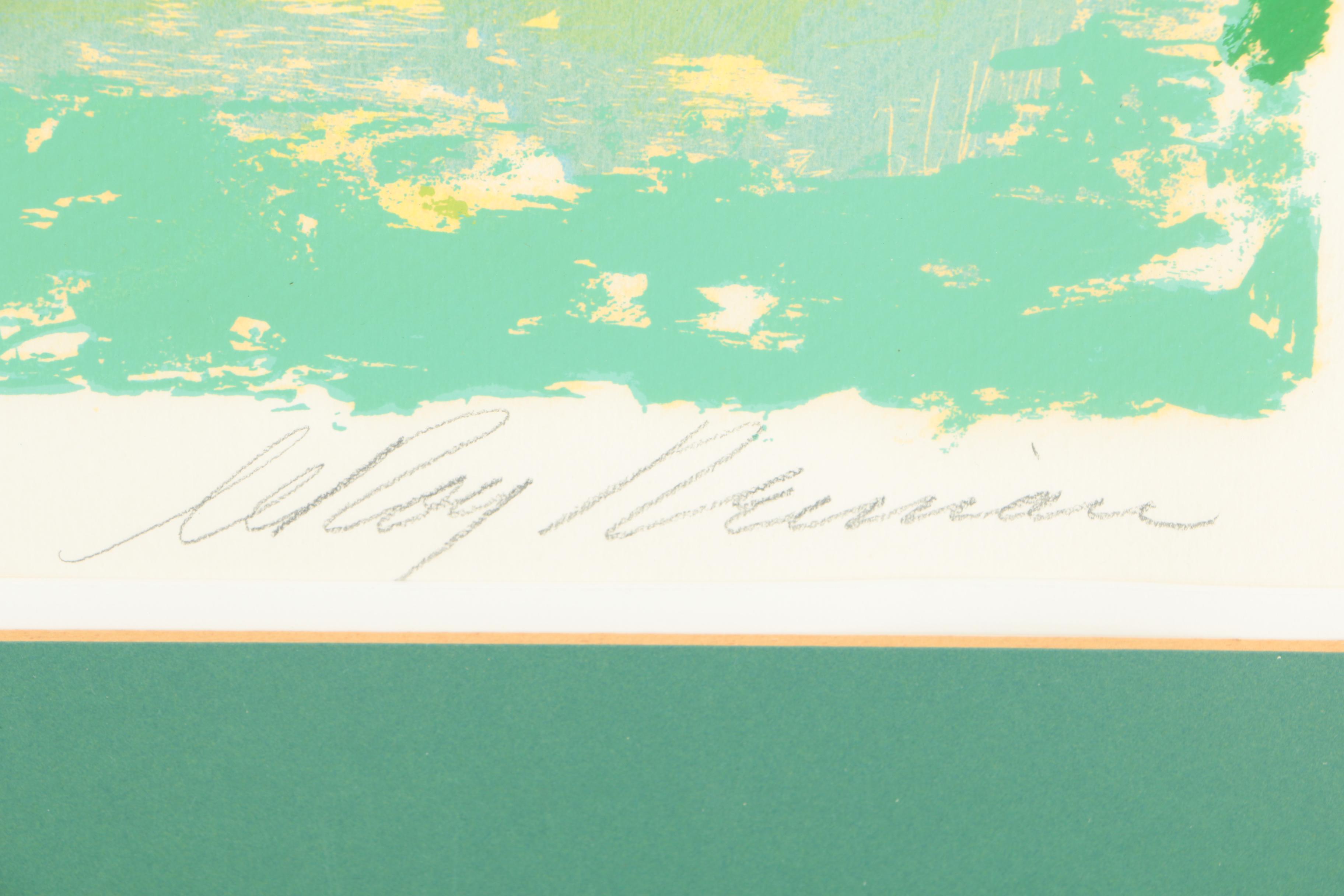 LeRoy Neiman Artist Proof Serigraph "Fox Hunt"