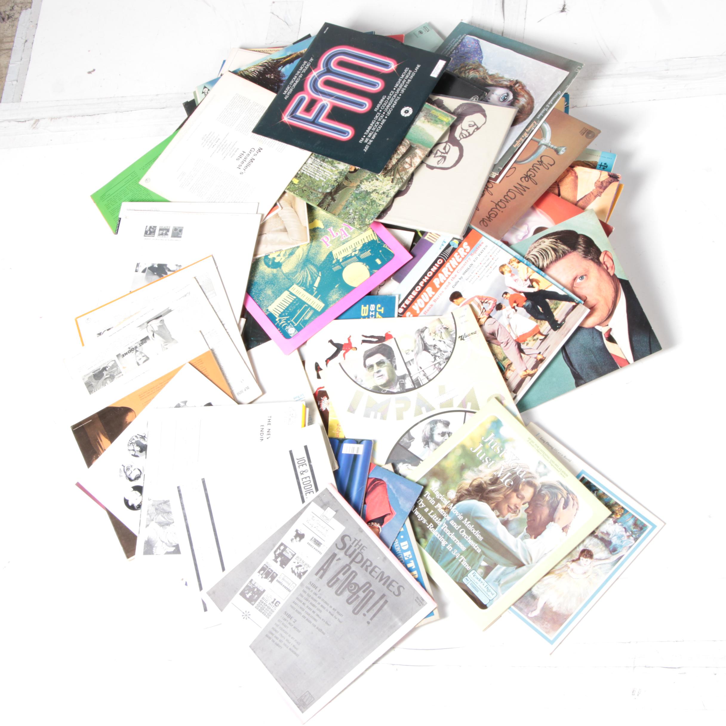 Count Basie, Donovan, Andy Williams and Other Vintage LPs