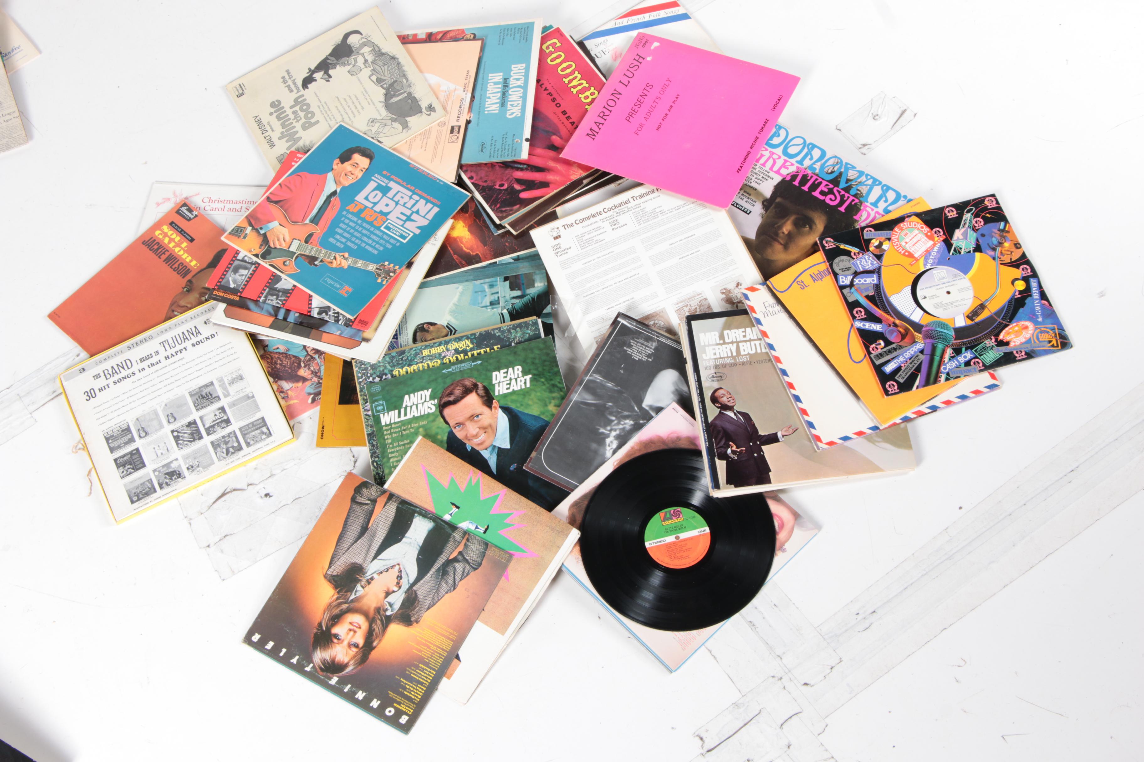 Count Basie, Donovan, Andy Williams and Other Vintage LPs