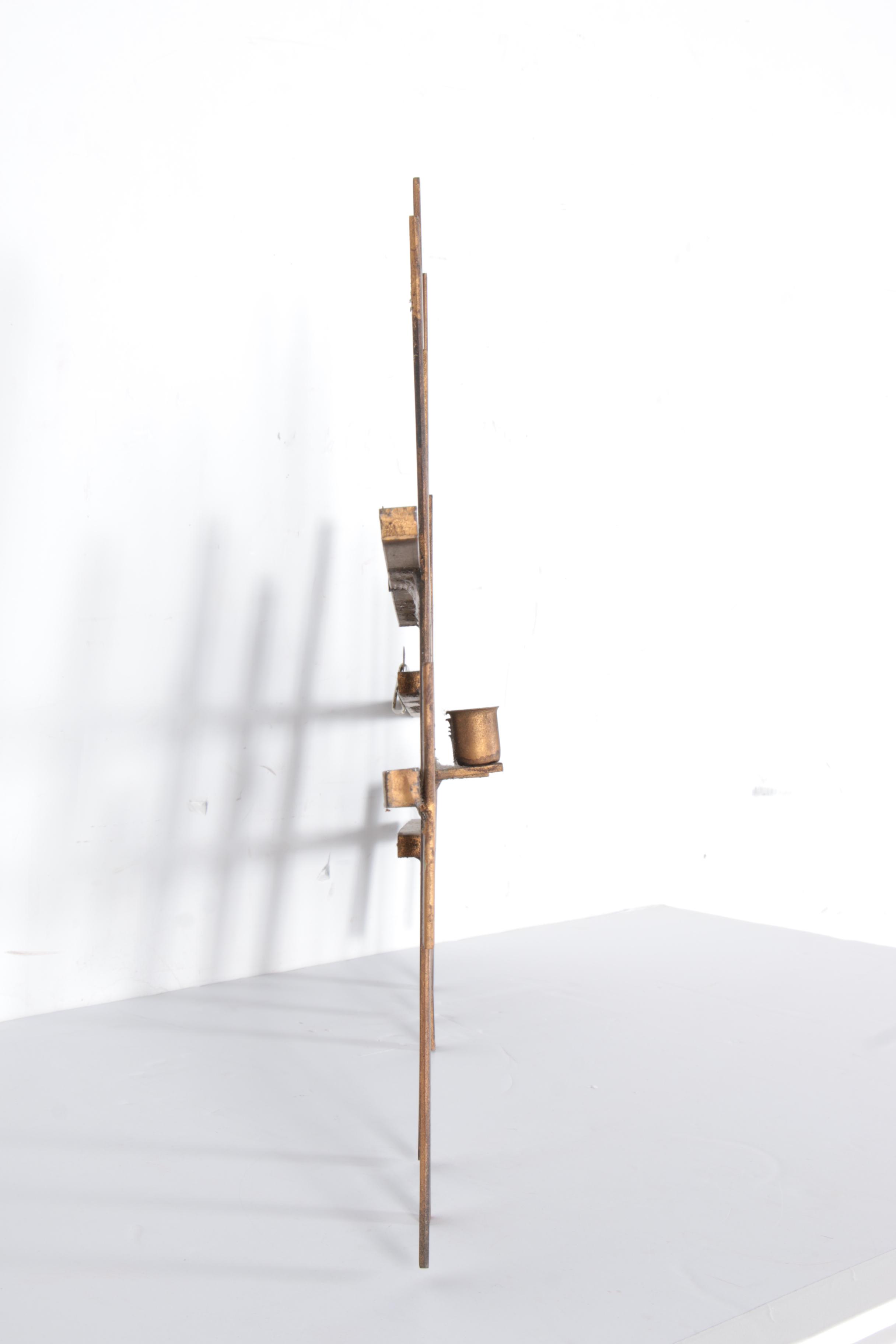 Copper Wall Mount Candle Holder