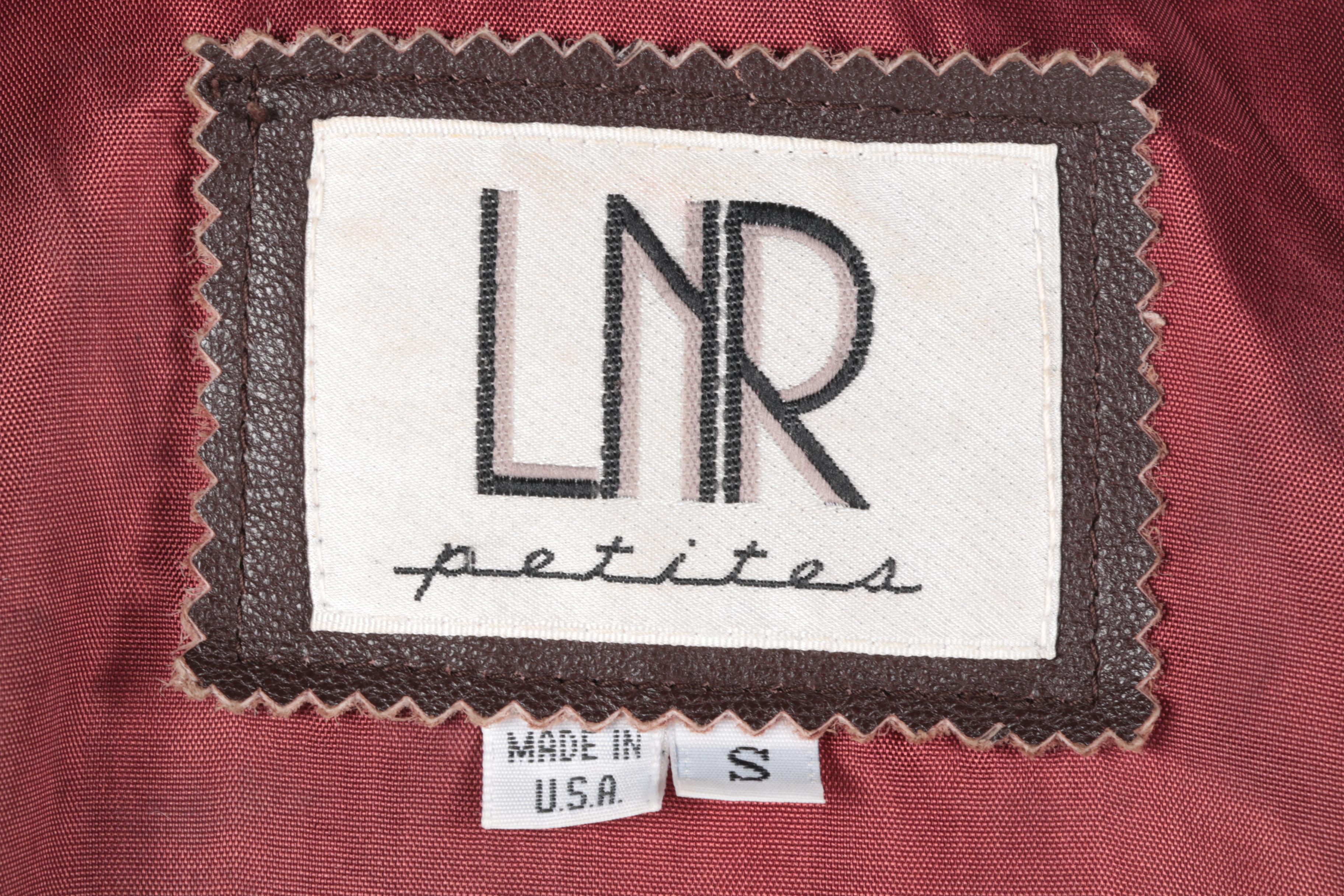 Coyote Fur Knit Jacket/Vest and Brown Leather Jacket