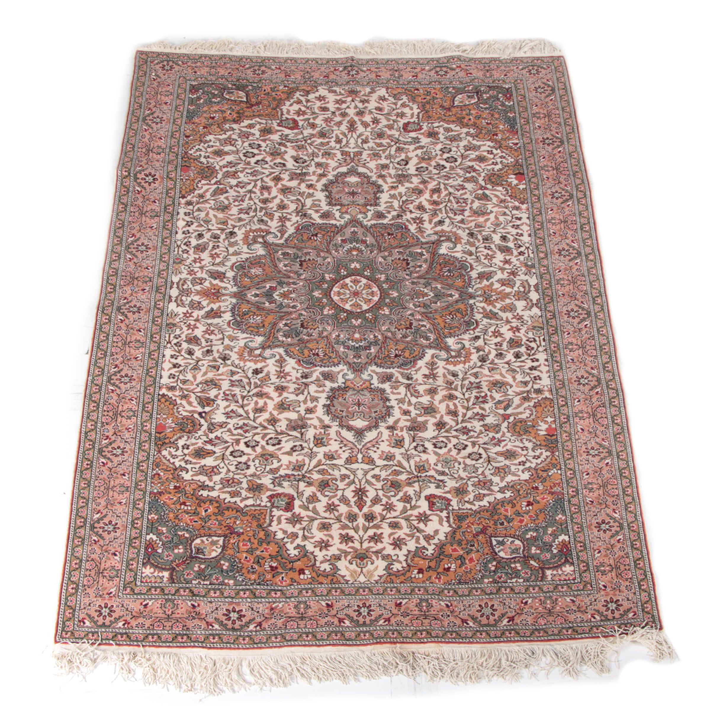 Hand-Knotted Bazaar 54 Turkish Kayseri Area Rug