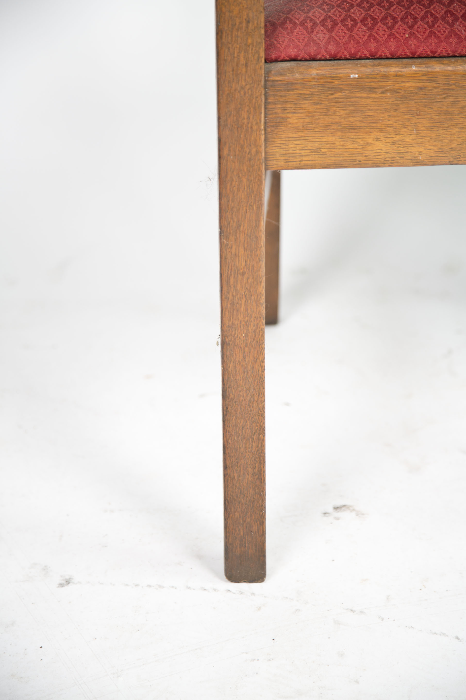 Early 20th Century Mission Oak Armchair