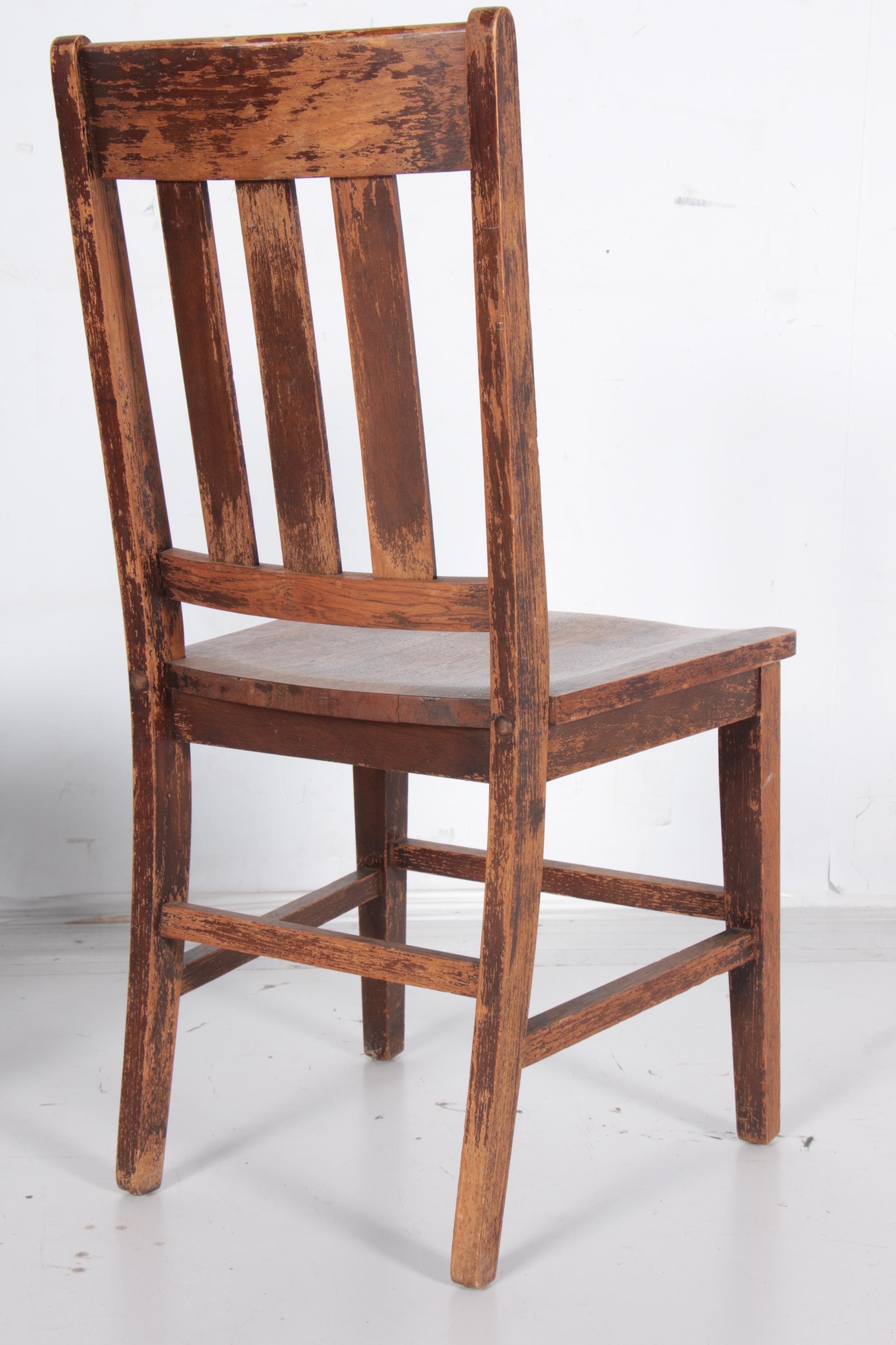 Mission Oak Side Chairs by Murphy