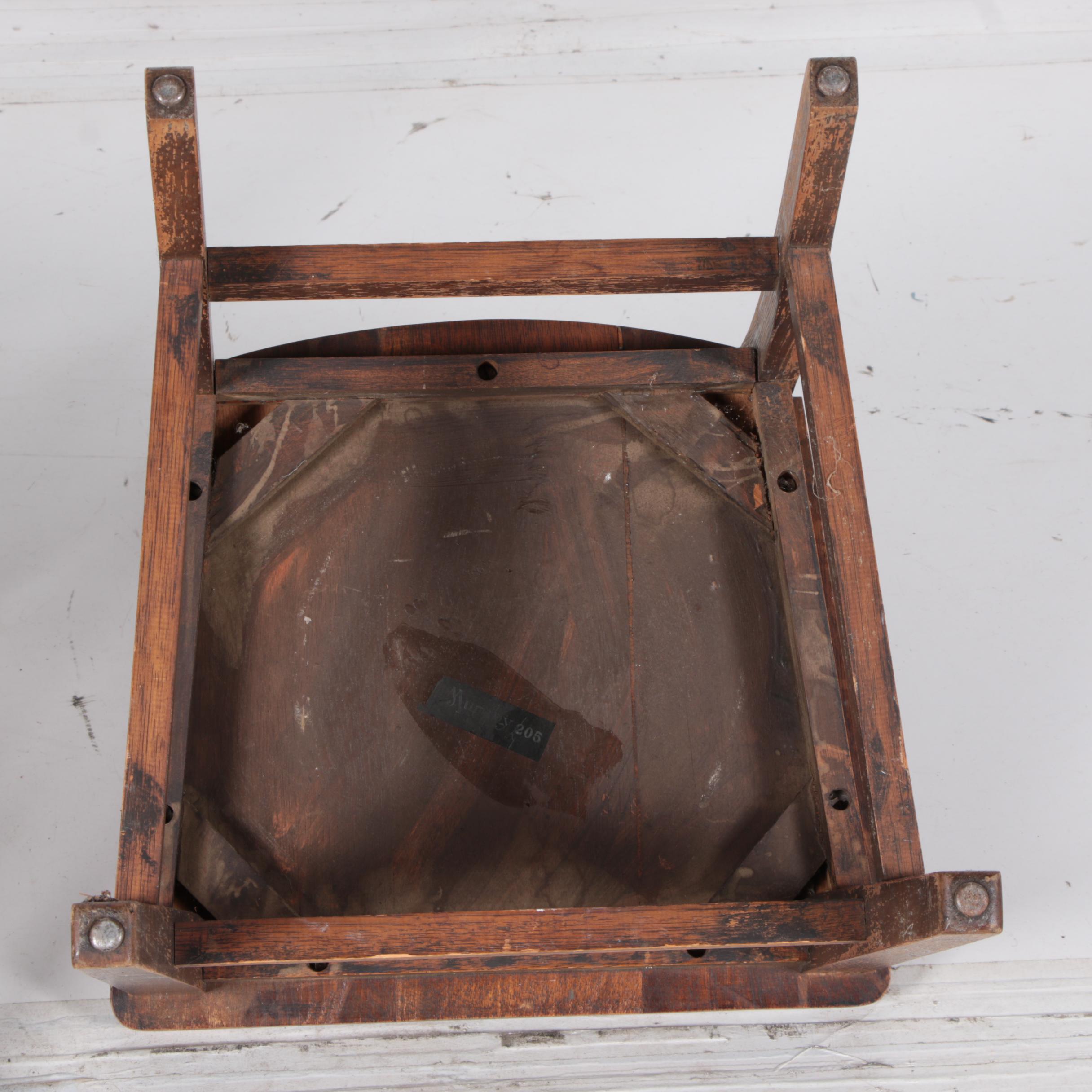 Mission Oak Side Chairs by Murphy