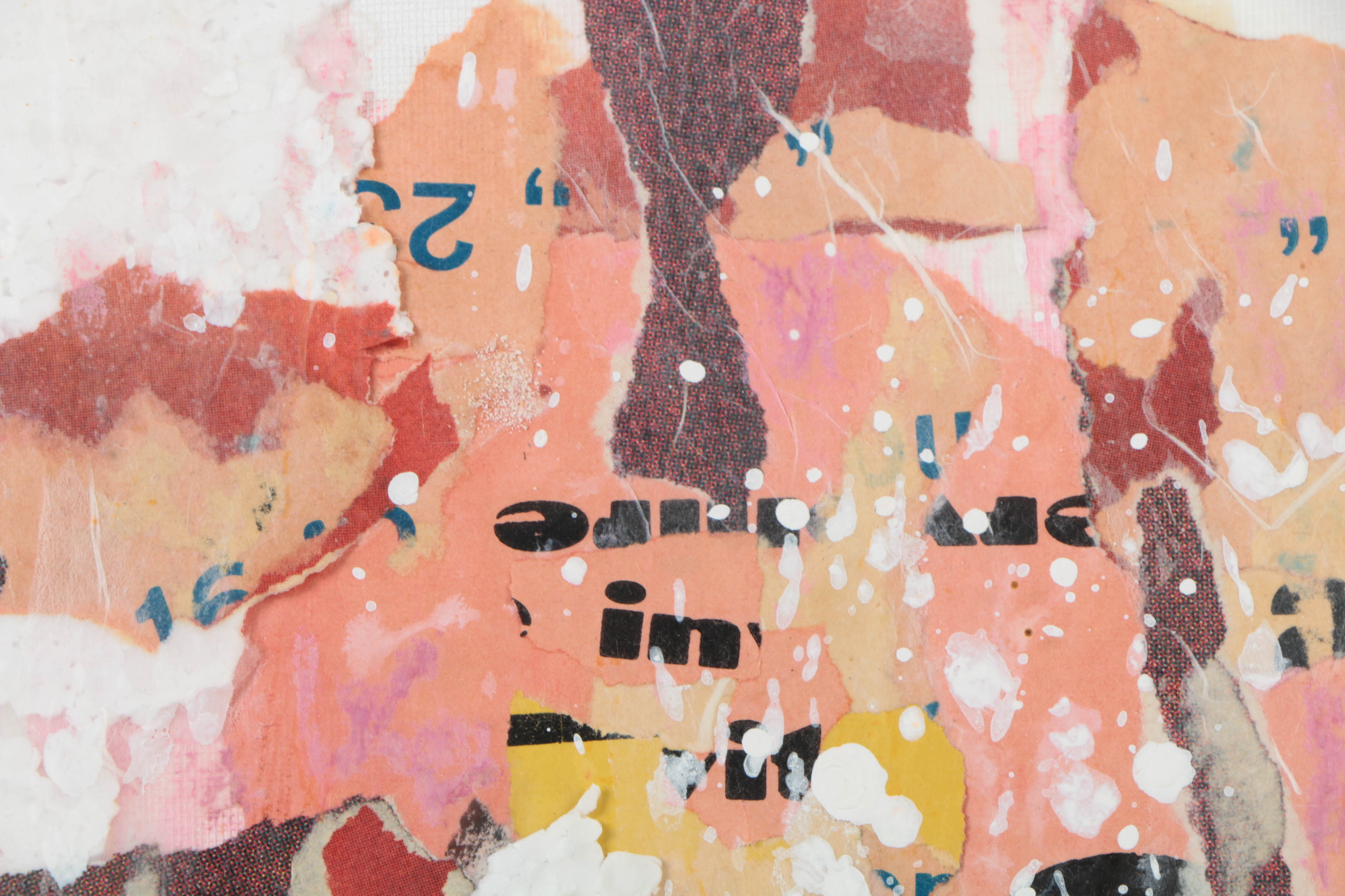 Collage Mixed Media Diptych