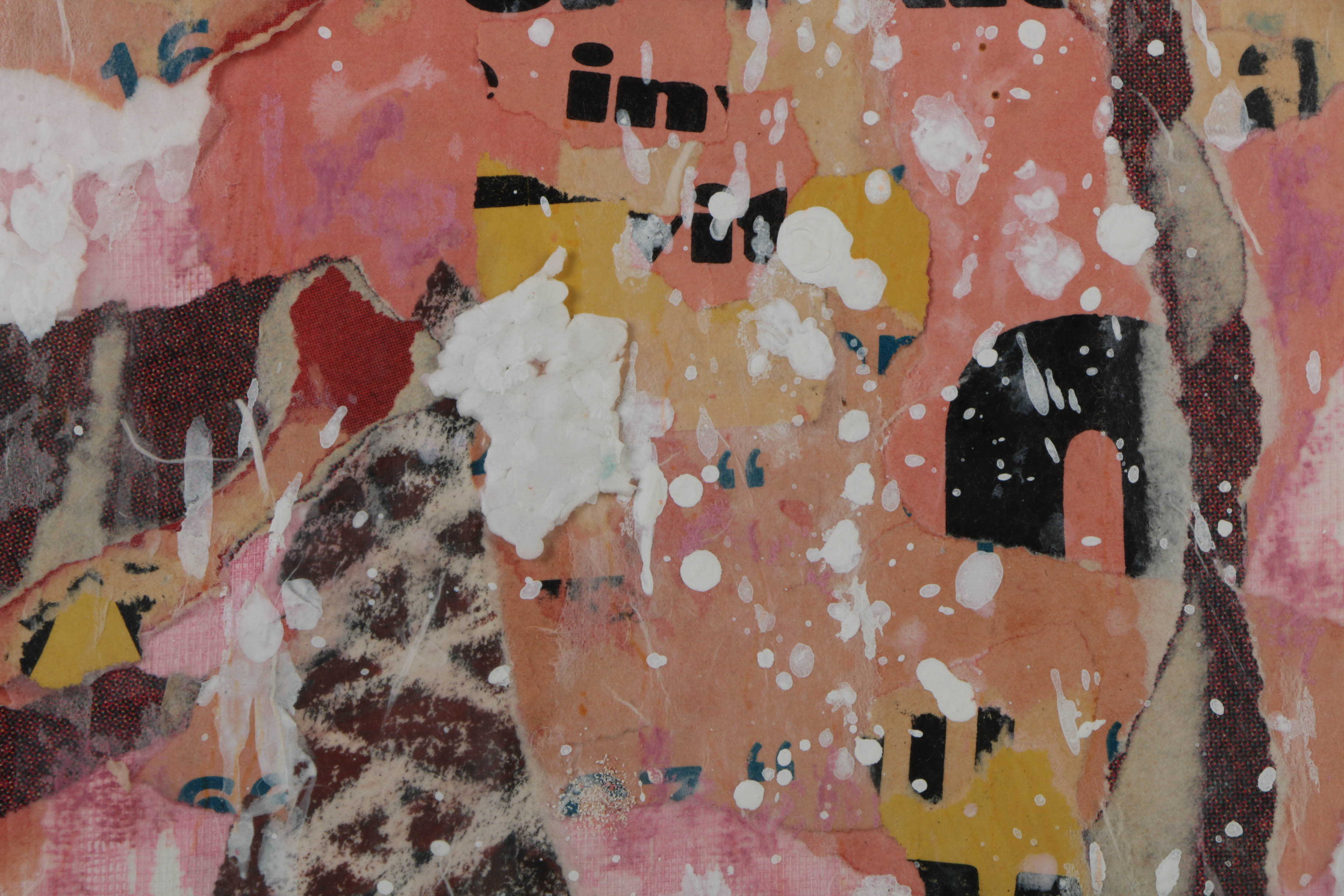 Collage Mixed Media Diptych