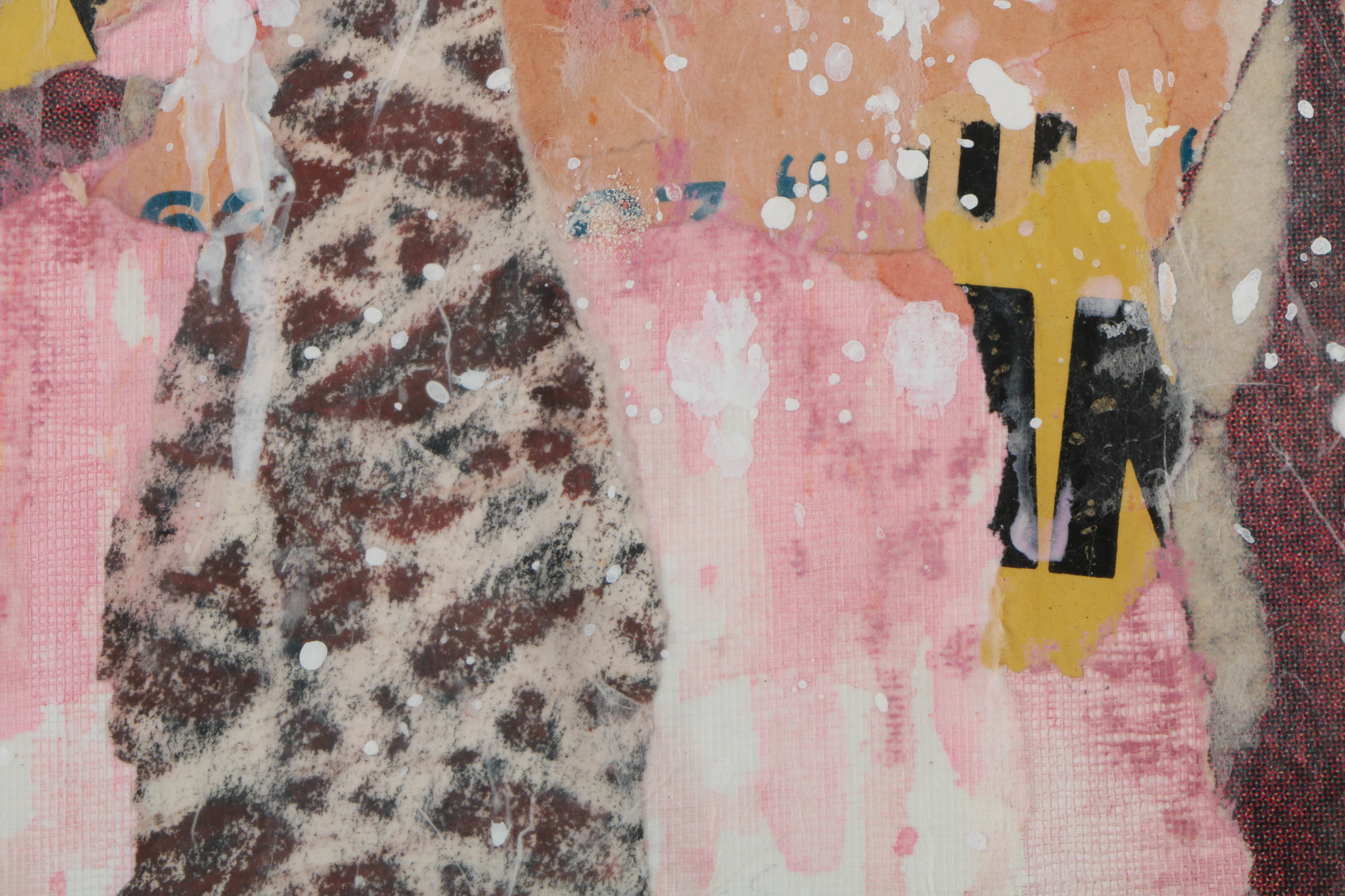 Collage Mixed Media Diptych