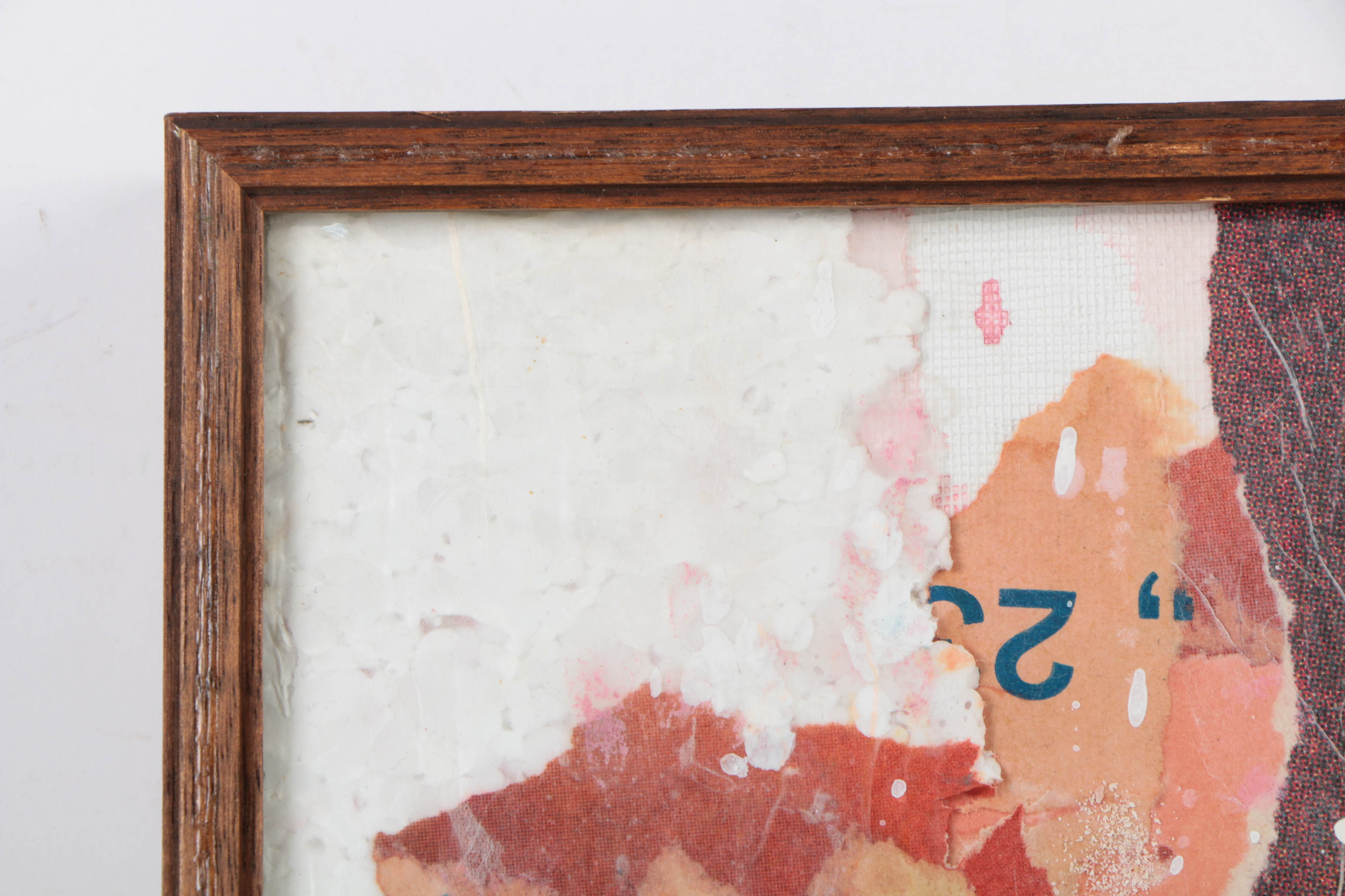 Collage Mixed Media Diptych