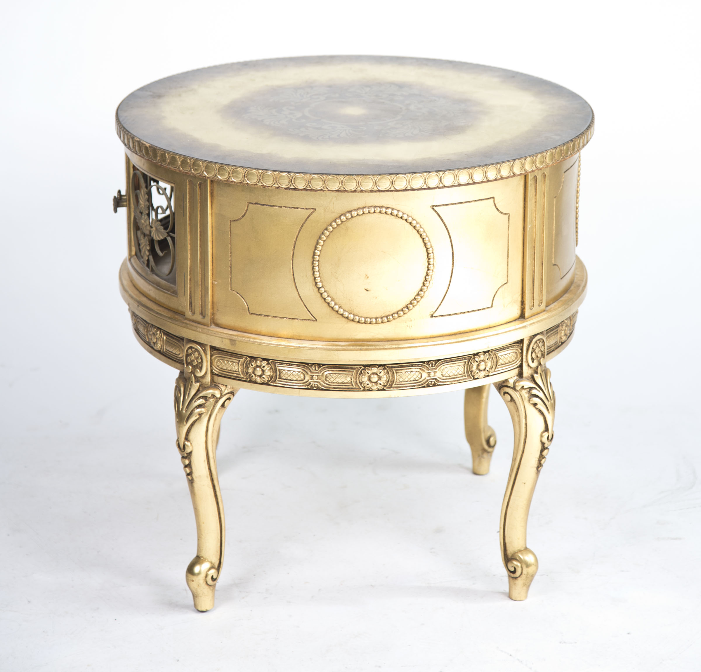 Italian Rococo Style Gilt Side Table
