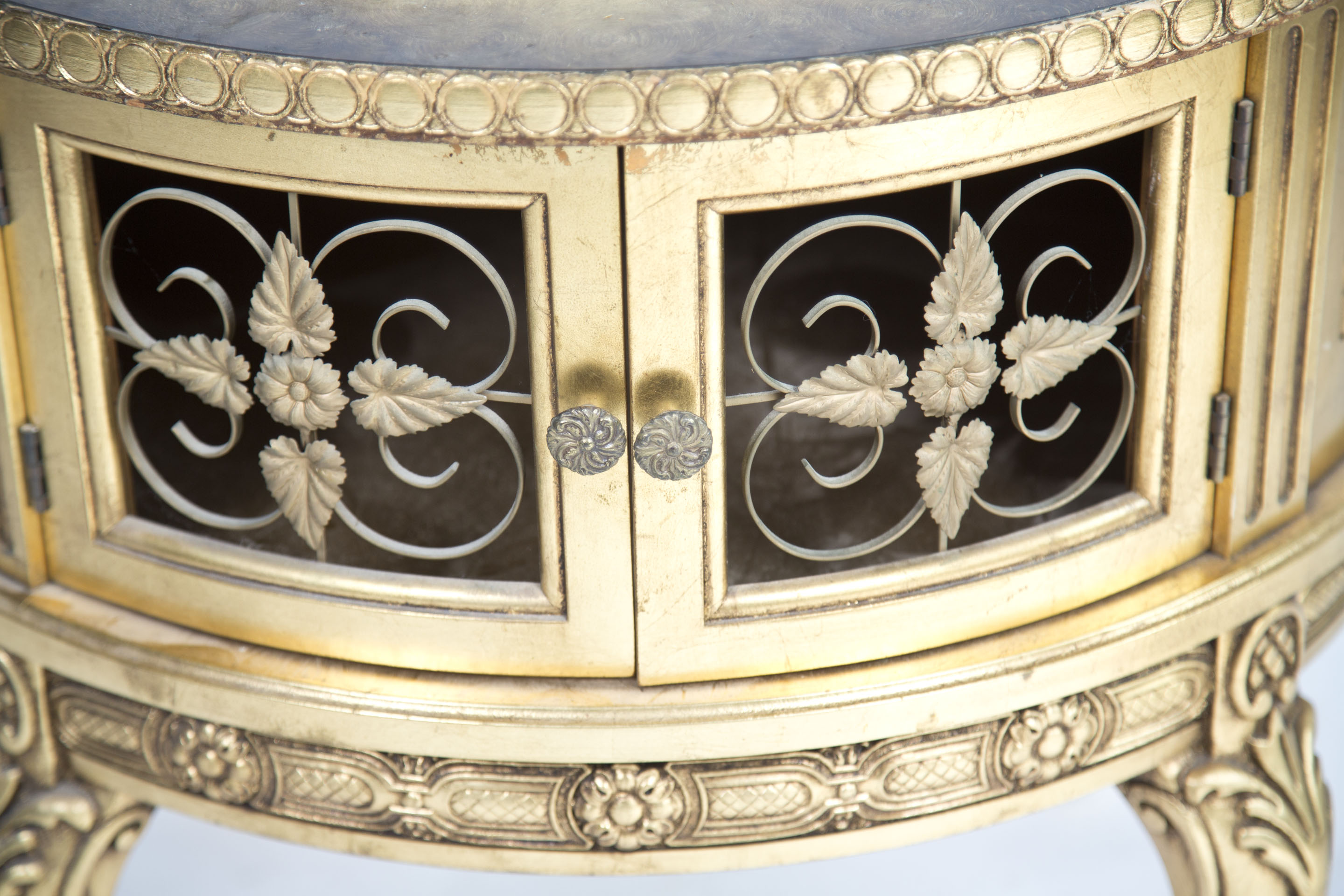 Italian Rococo Style Gilt Side Table