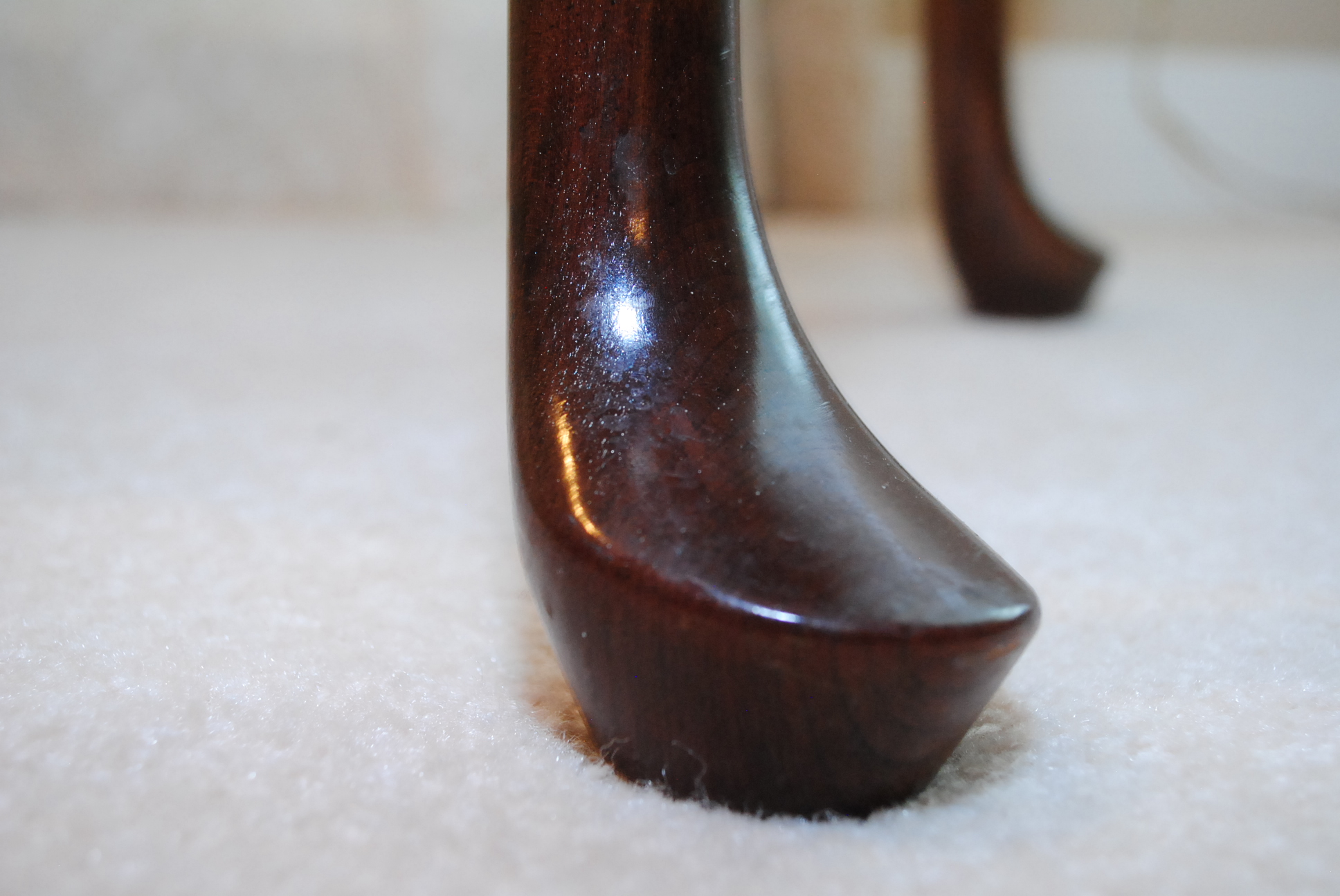 Queen Anne Style Console Table by Mersman Waldron