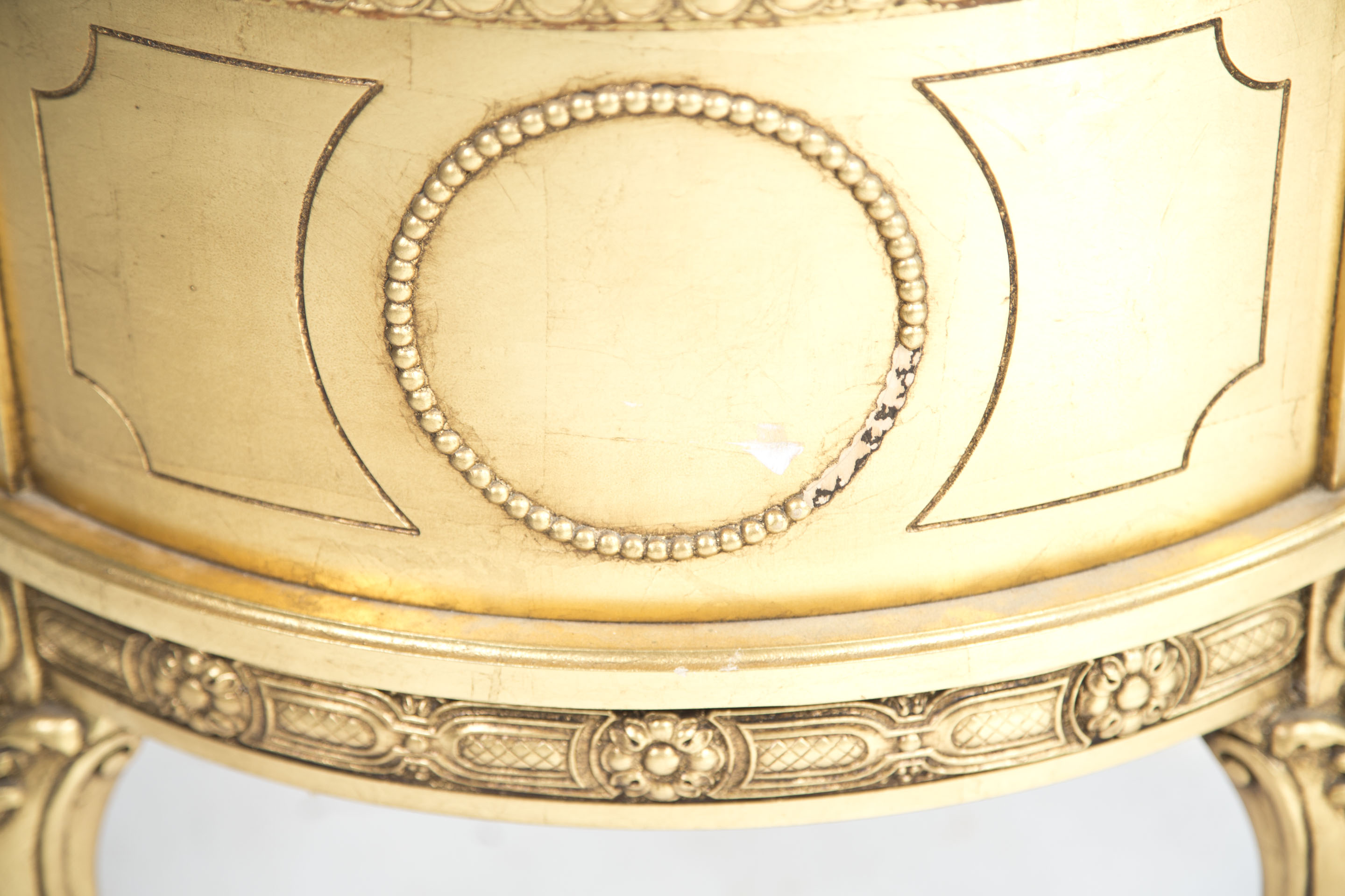 Italian Rococo Style Gilt Side Table