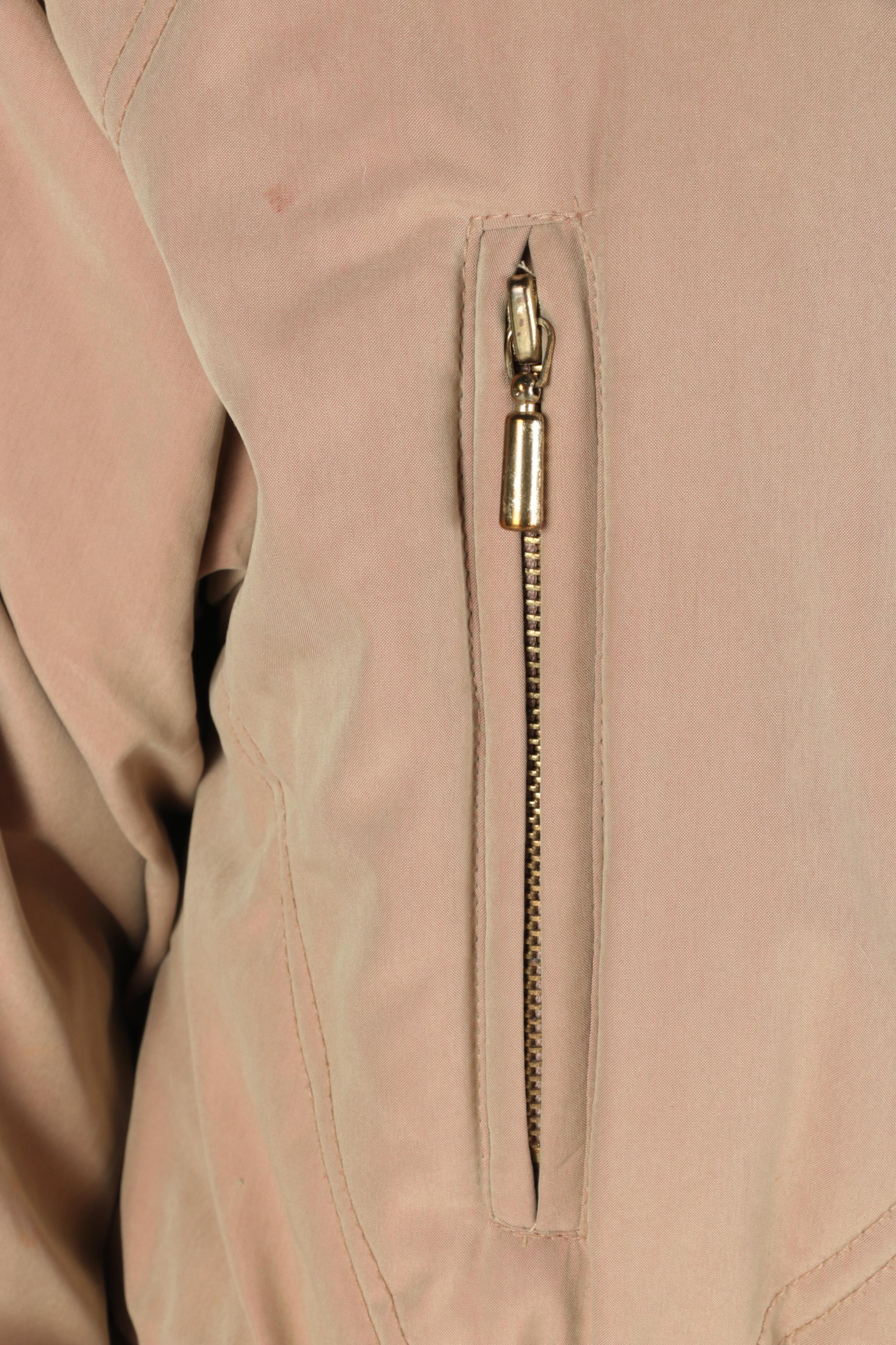 Fur and Leather Coats With Matching Scarf