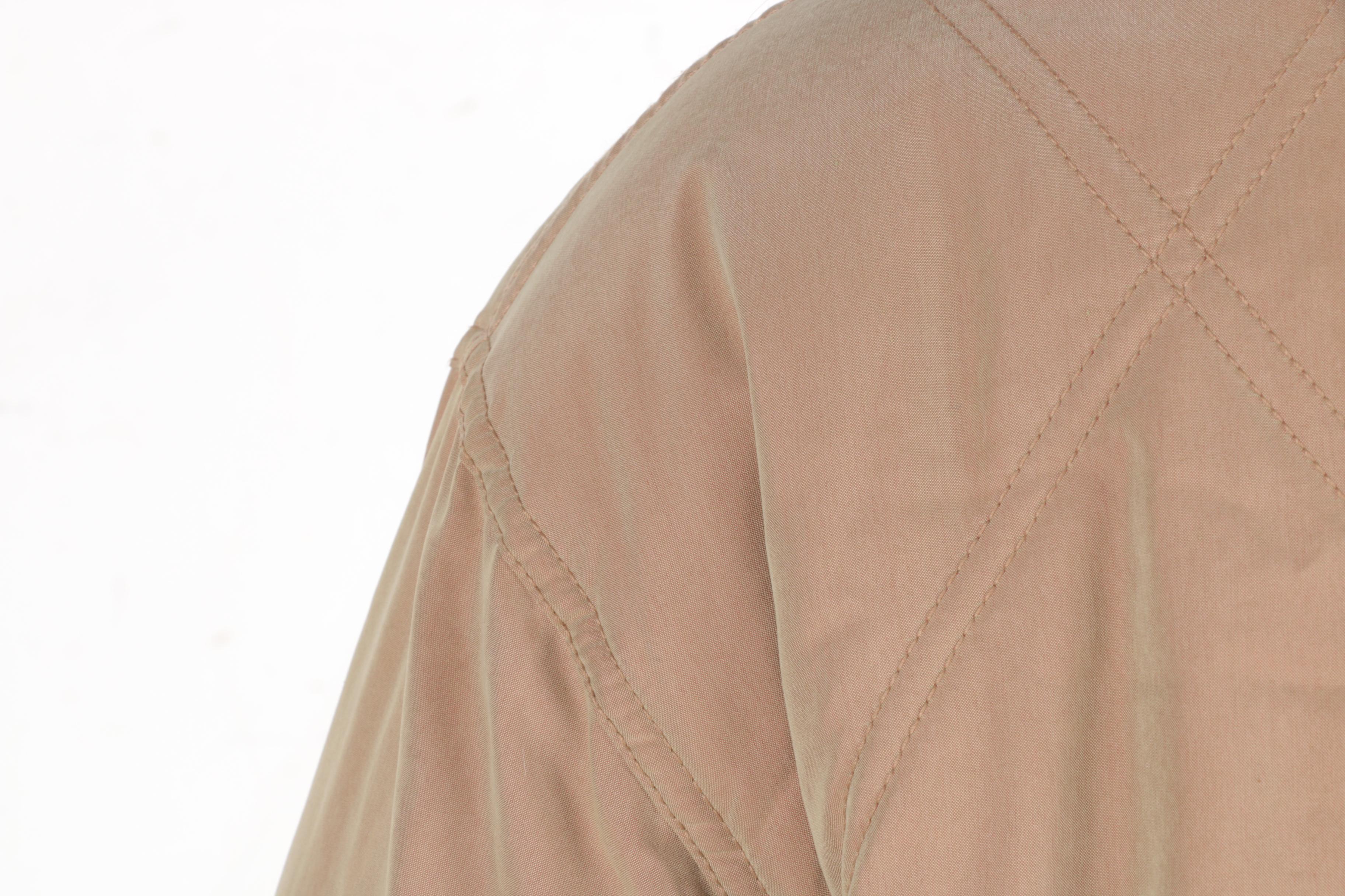 Fur and Leather Coats With Matching Scarf