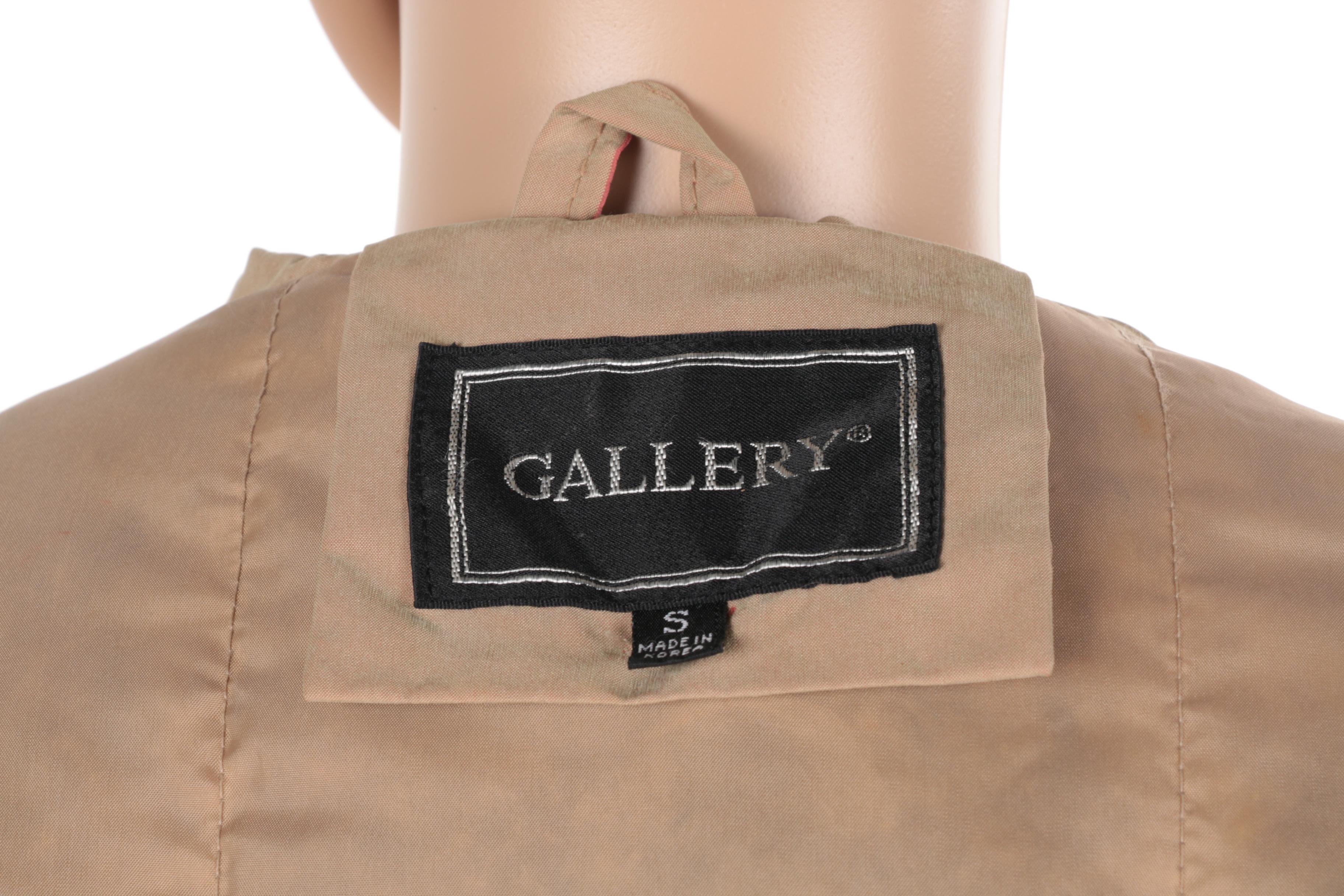 Fur and Leather Coats With Matching Scarf