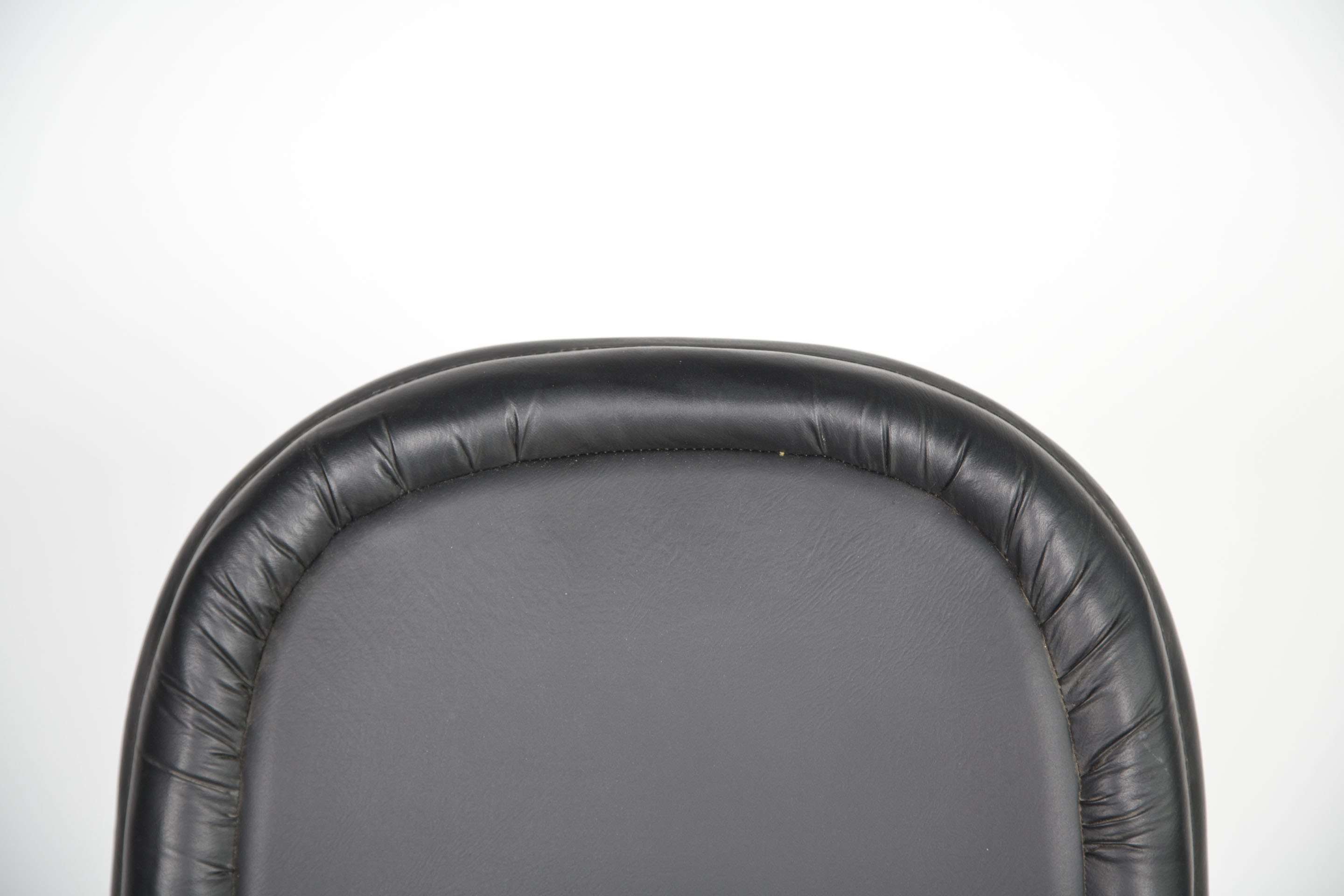 Vintage Modernist Rocking Chair with Scrolled Base