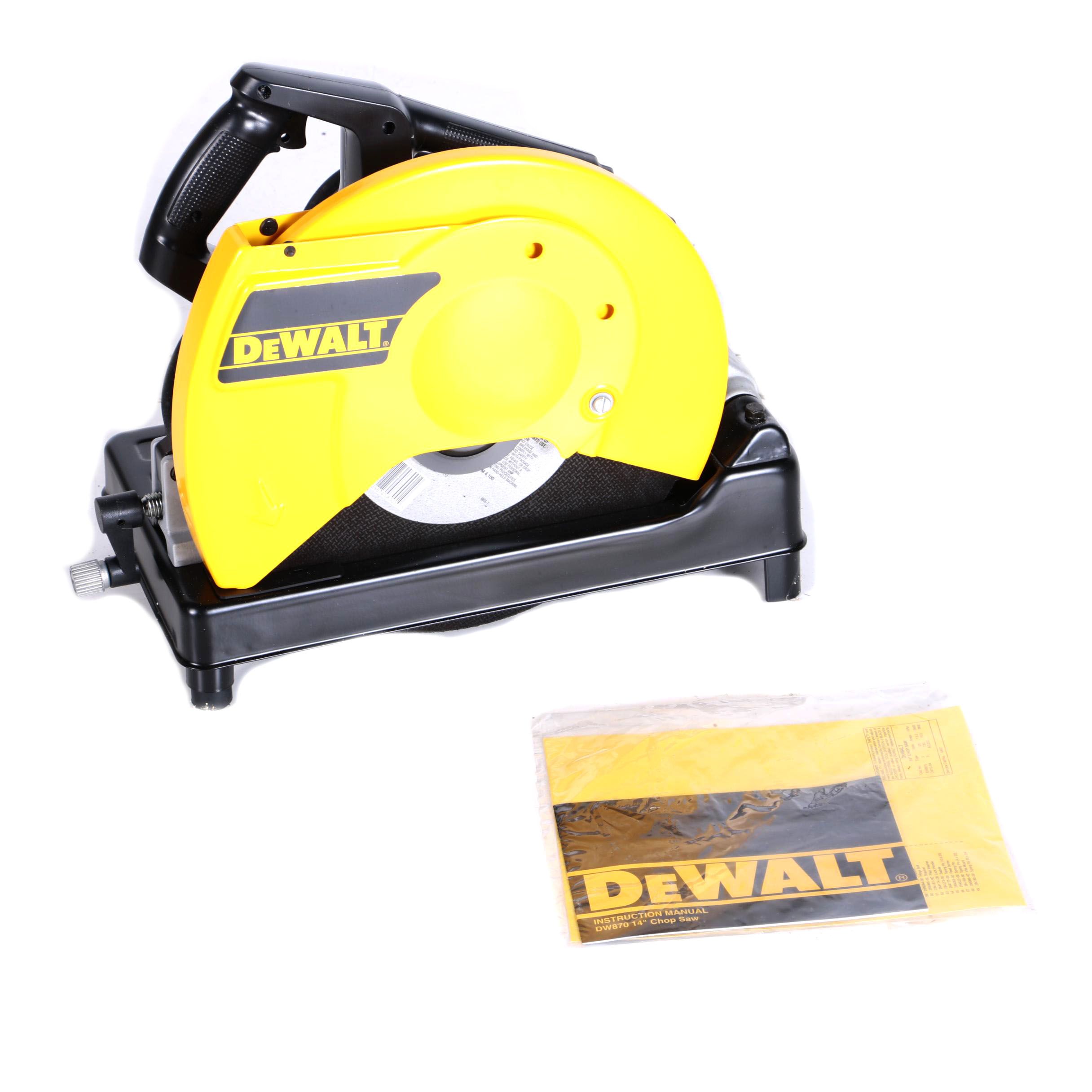 Dewalt DW870 14" Chop Saw