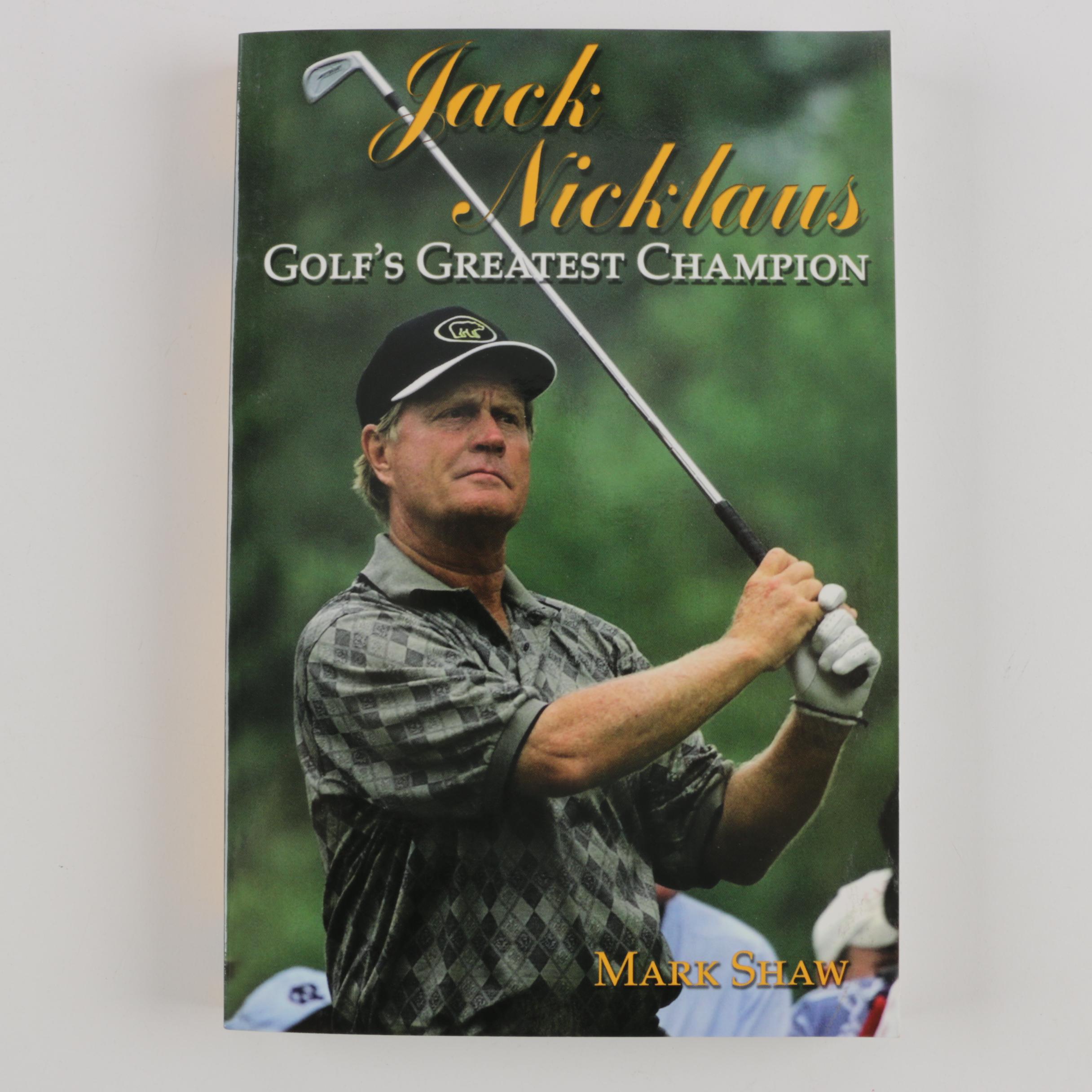 Golf Books featuring Jack Nicklaus