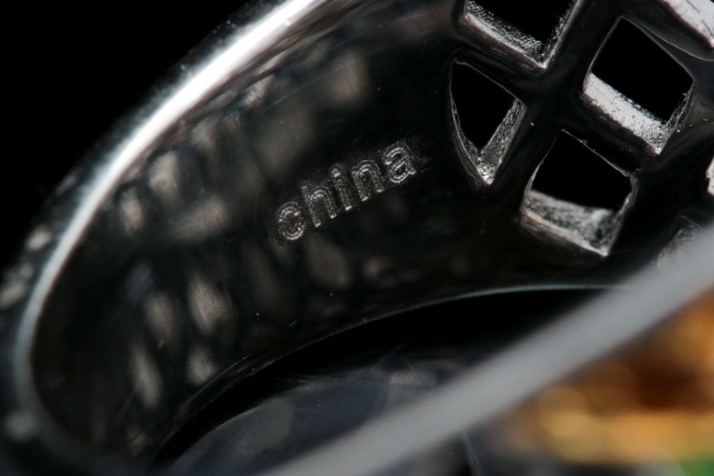 Sterling Silver and Multi Gemstone Floral Cocktail Ring