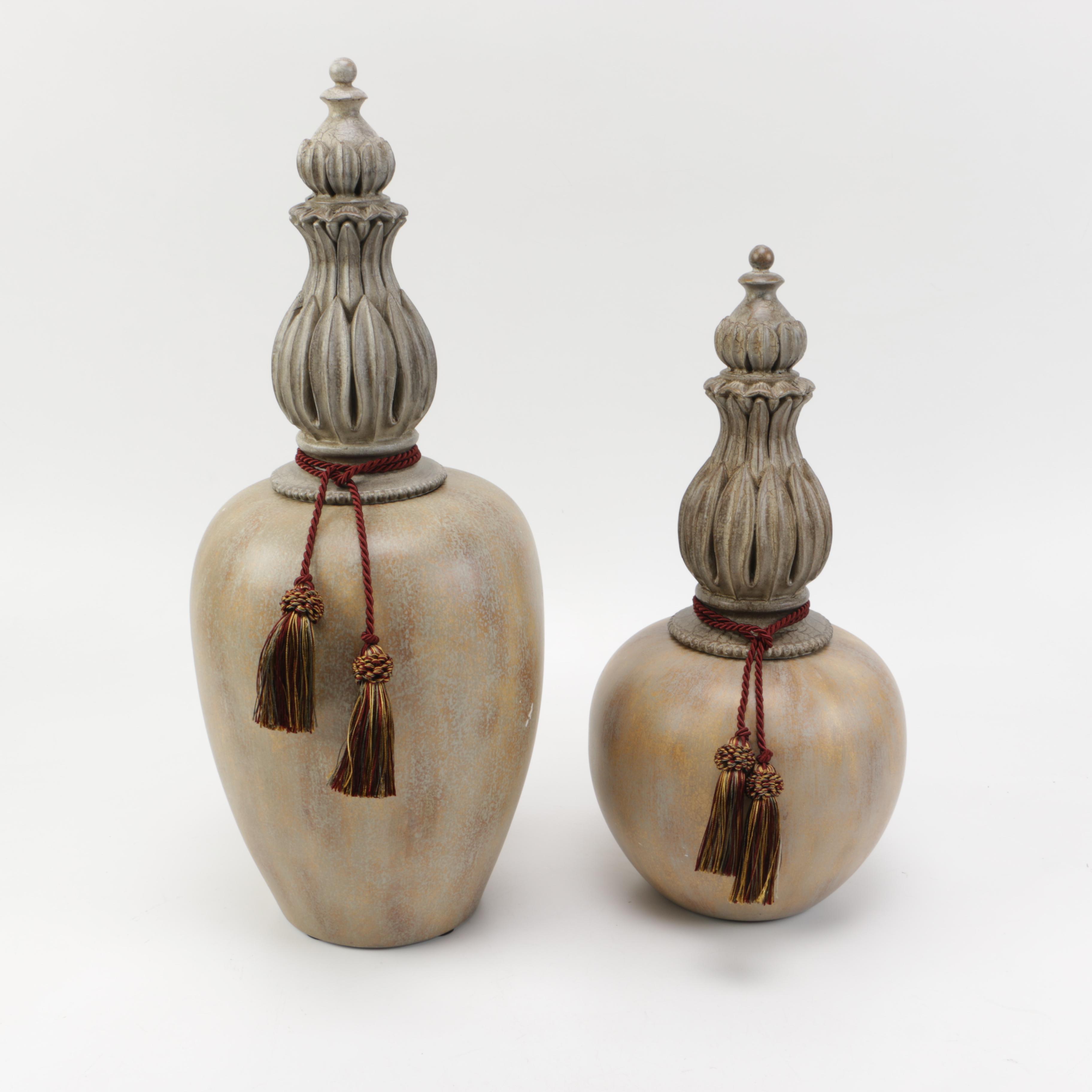 Lidded Ceramic Vessels