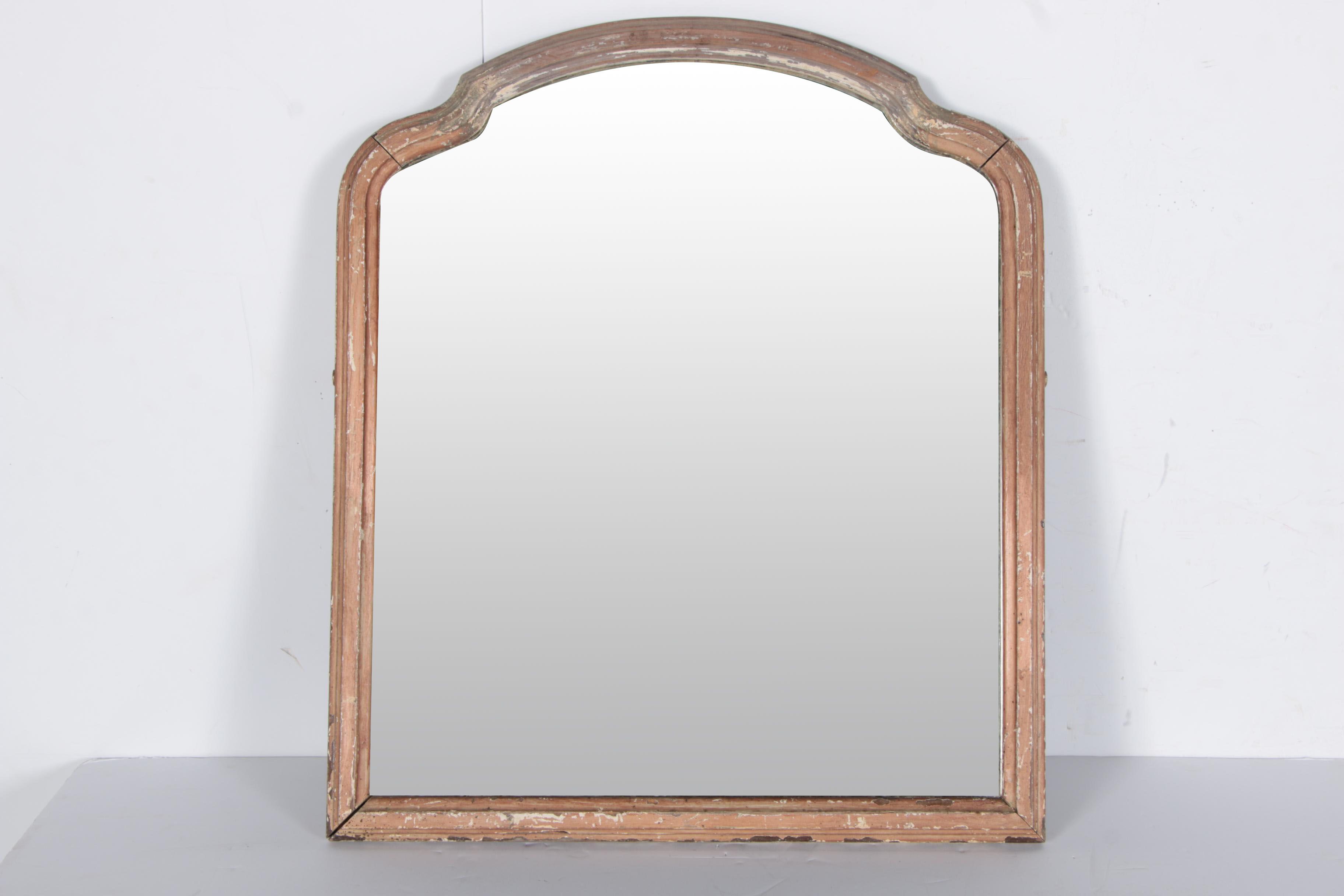 Vintage Wood Framed Mirrors