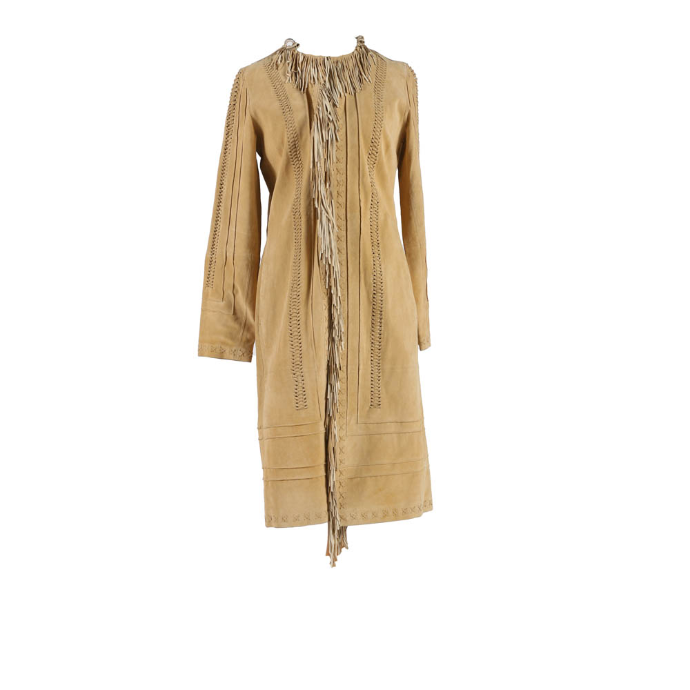 Moda International Western Style Suede Jacket