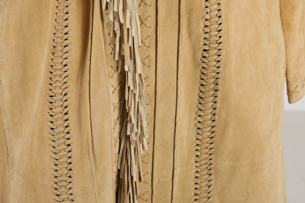 Moda International Western Style Suede Jacket