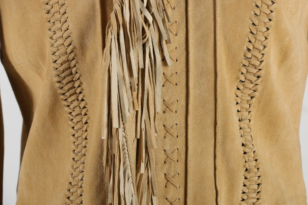 Moda International Western Style Suede Jacket