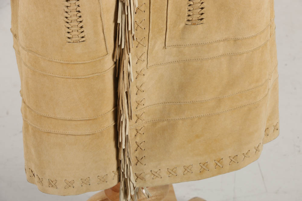 Moda International Western Style Suede Jacket