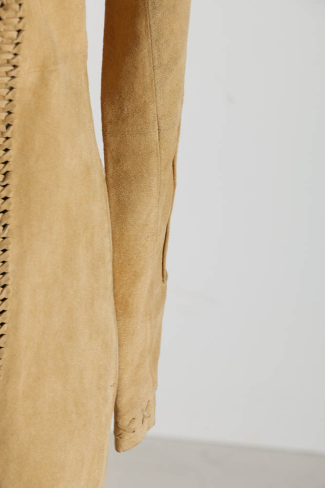 Moda International Western Style Suede Jacket