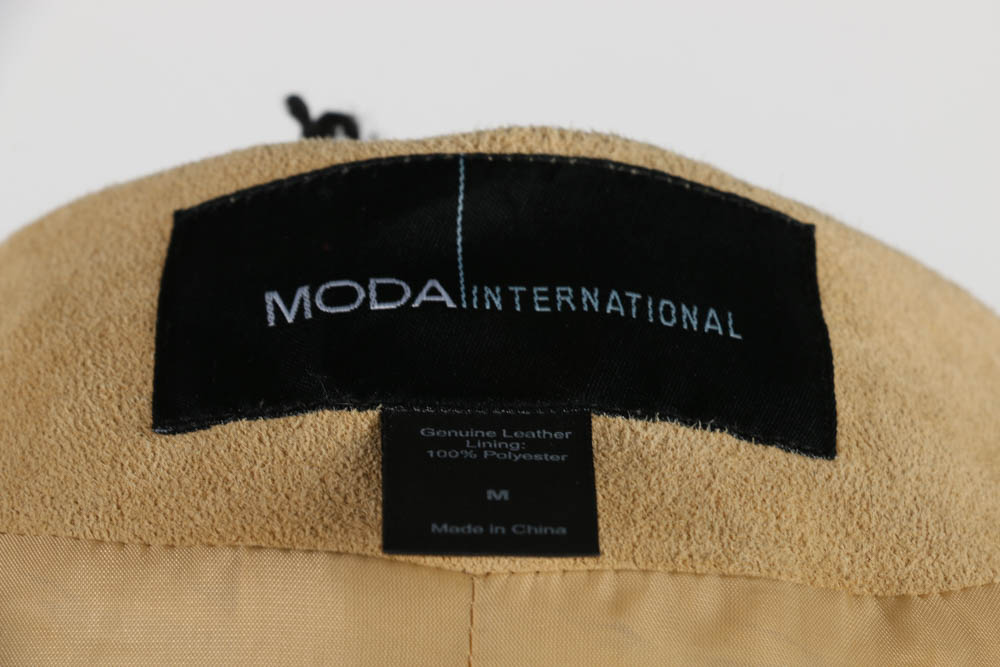 Moda International Western Style Suede Jacket