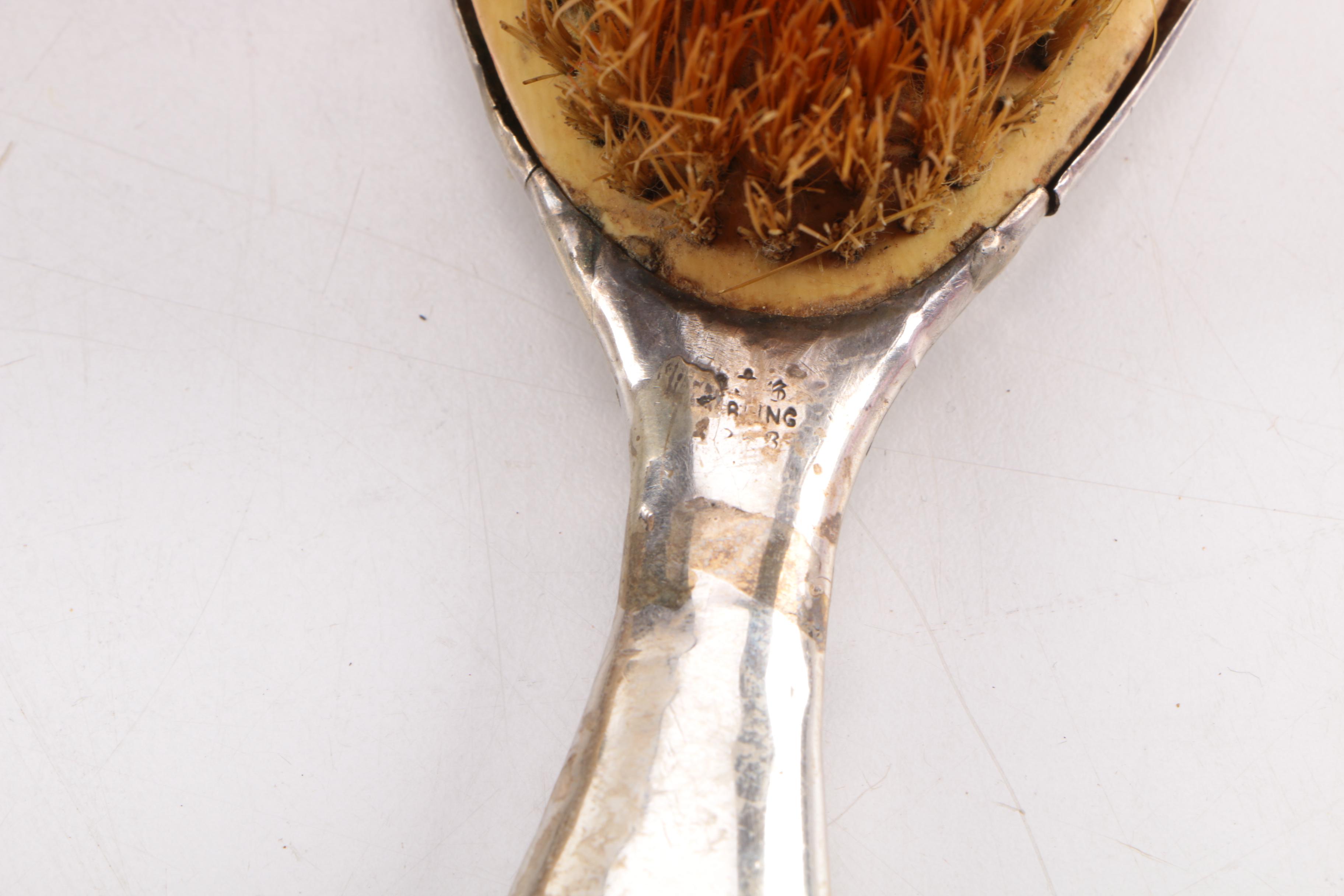 Gorham and Other Sterling Silver Backed Vanity Brushes