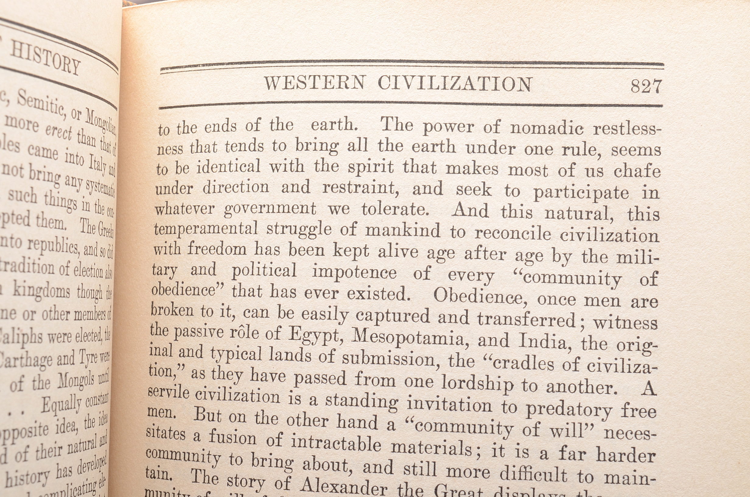 "The Outline of History" By H.G. Wells, Volumes 1-4