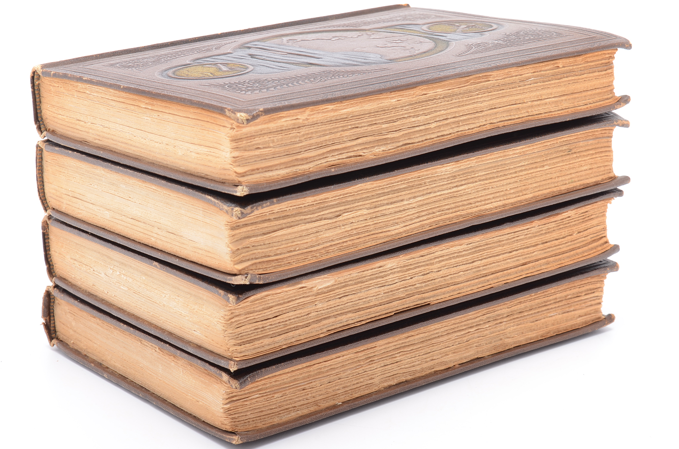 "The Outline of History" By H.G. Wells, Volumes 1-4